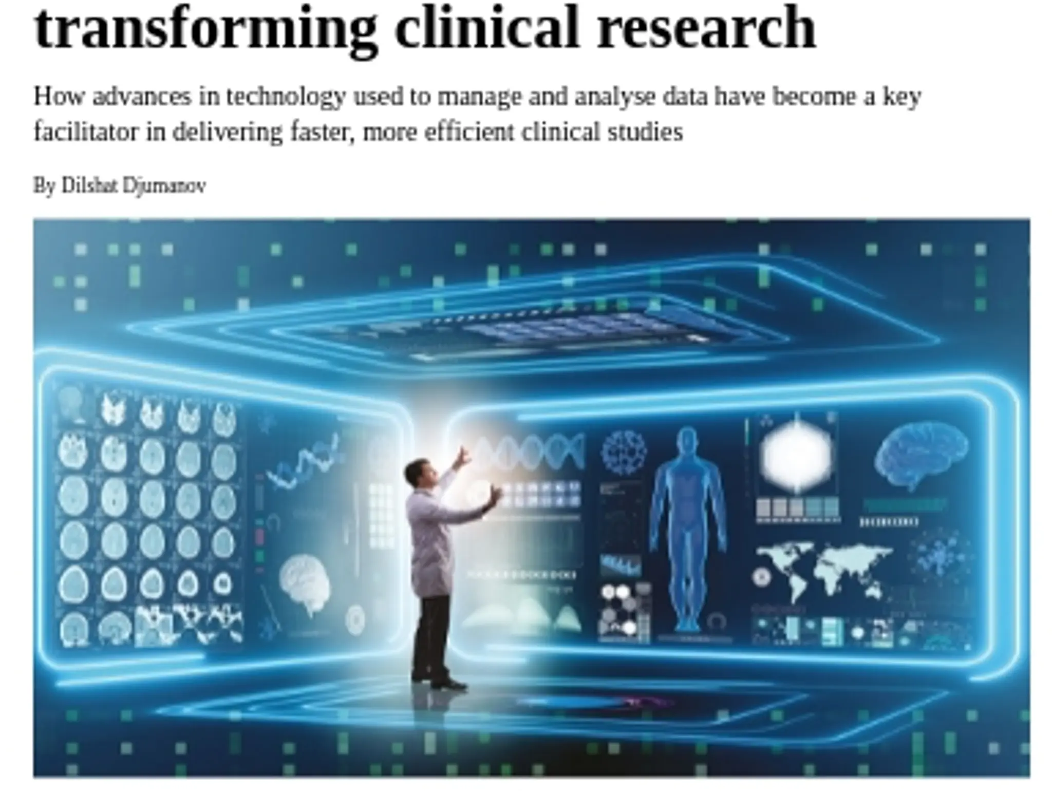 20-21 - How the innovative use of data is transforming clinical research