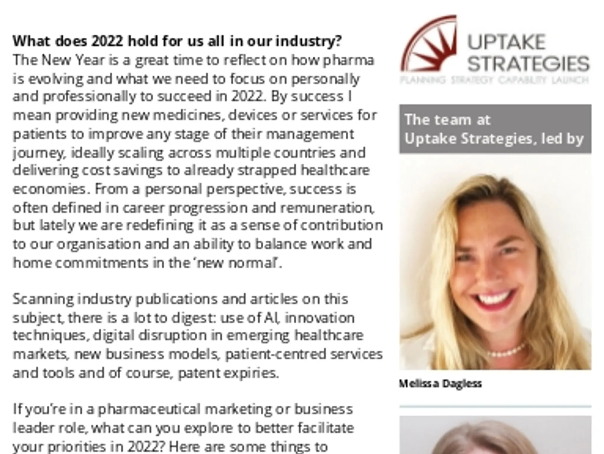 35 - Uptake Strategies