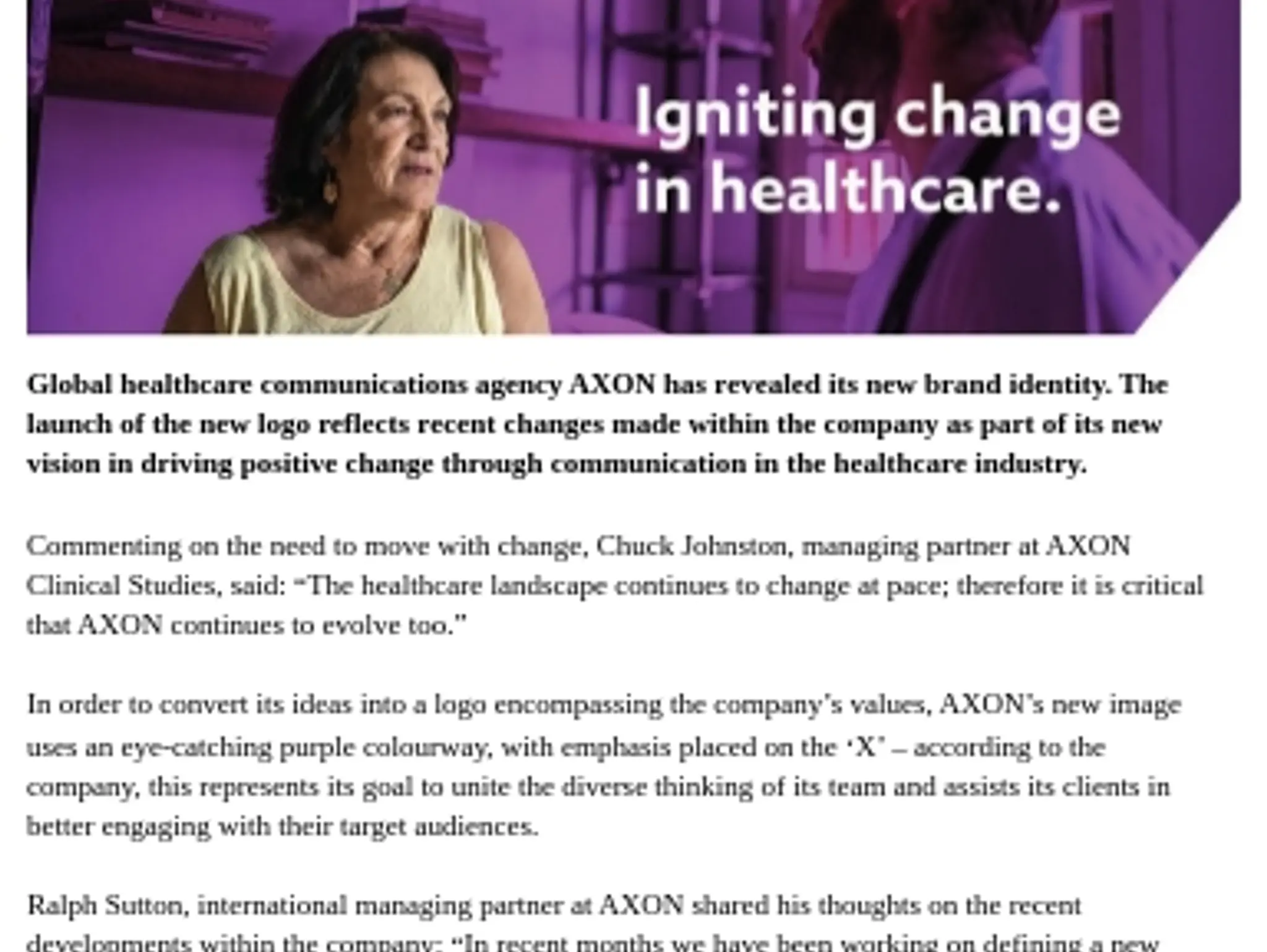41 - HEALTHCARE COMMS