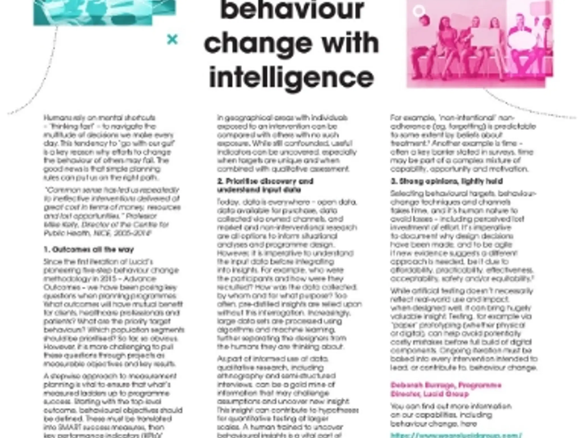 35 - TL LUCID - Designing behaviour change with intelligence