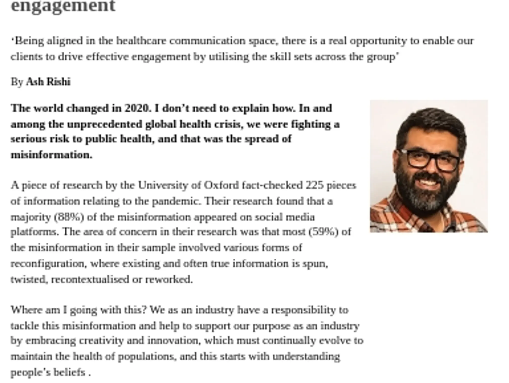 35 - TL COUCH - The importance of beliefs in creative health engagement