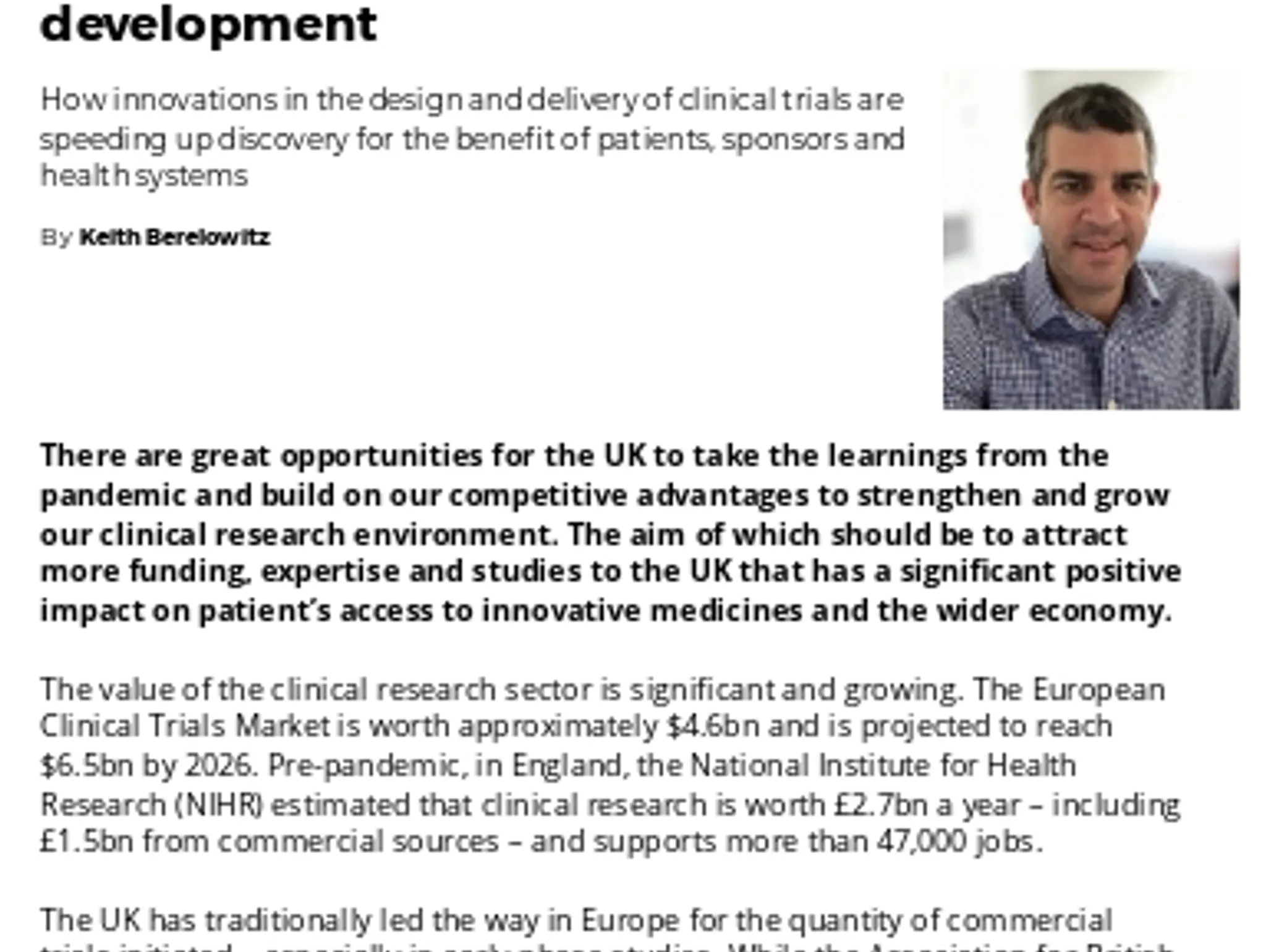 18-19 - TL HANOVER - Transforming clinical trials to accelerate drug development
