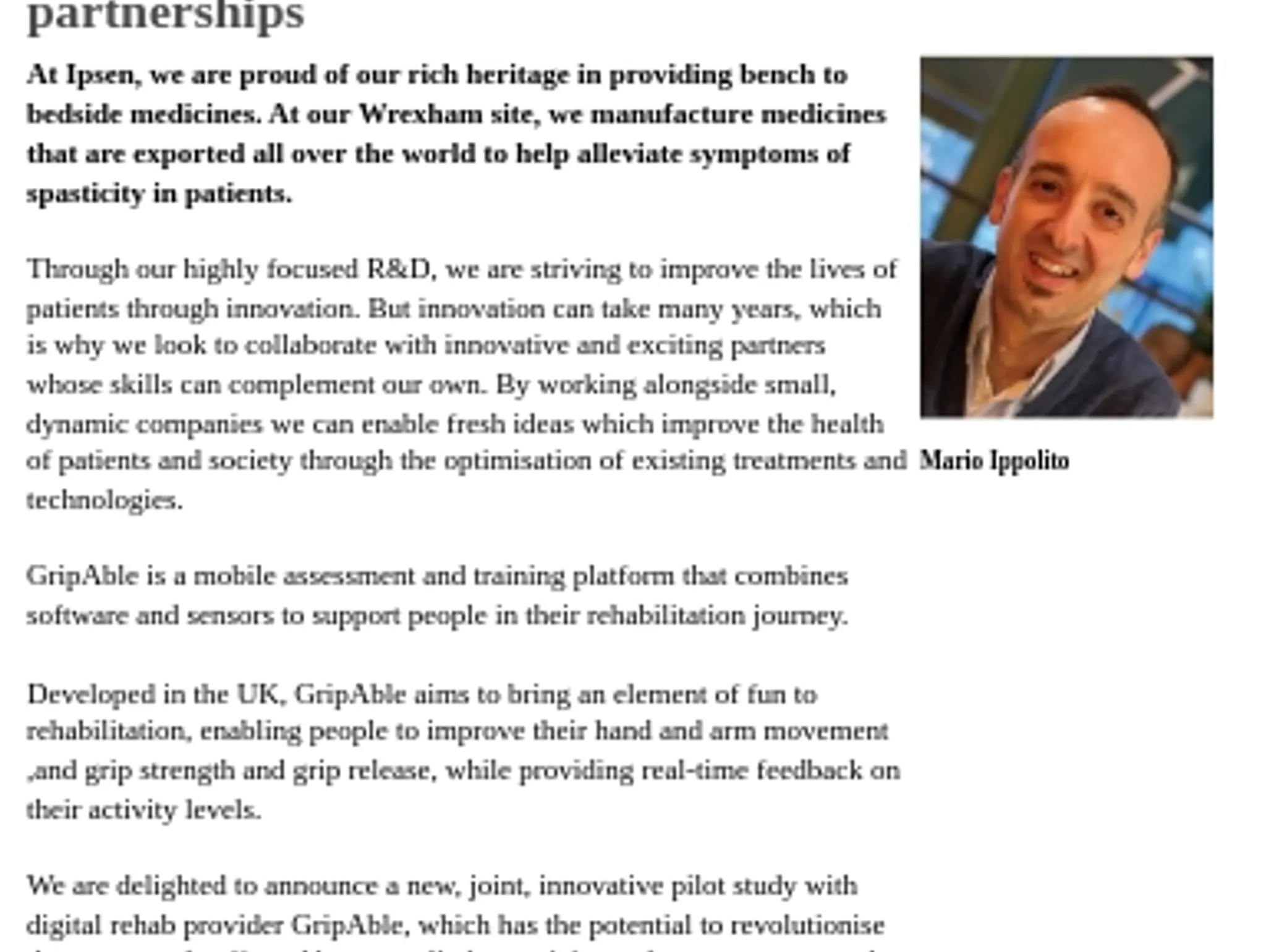 42 - TL IPSEN - Innovation through collaboration – the importance of partnerships