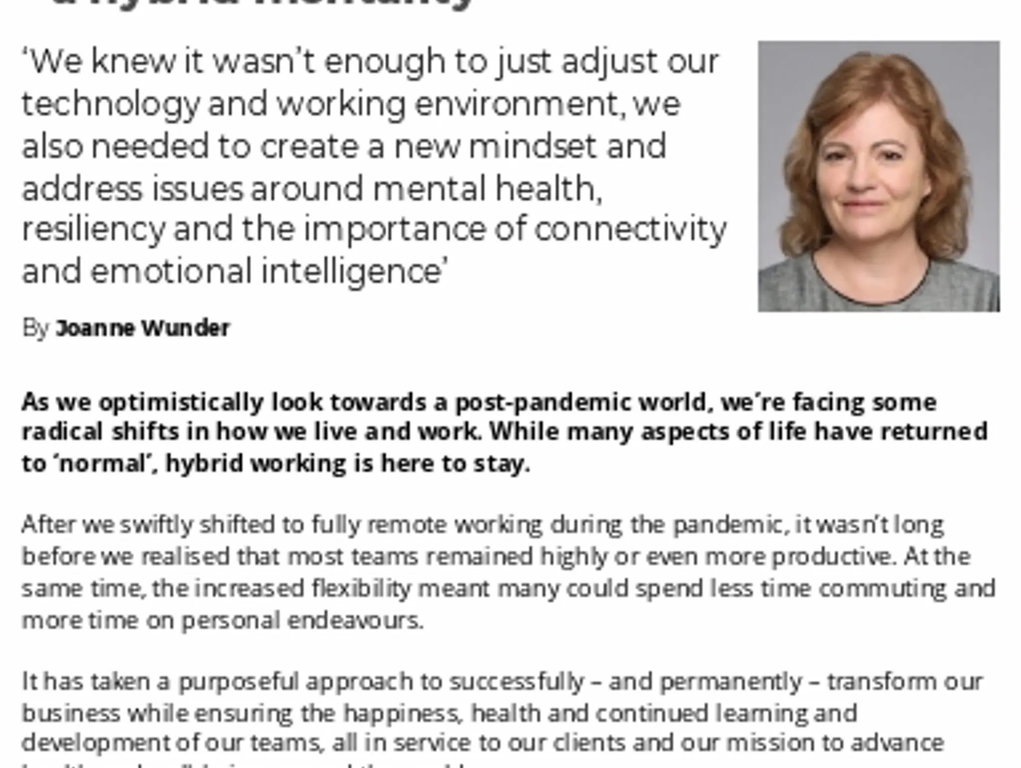 17 - TL EVOKE KYNE: Thriving, not surviving – a hybrid mentality