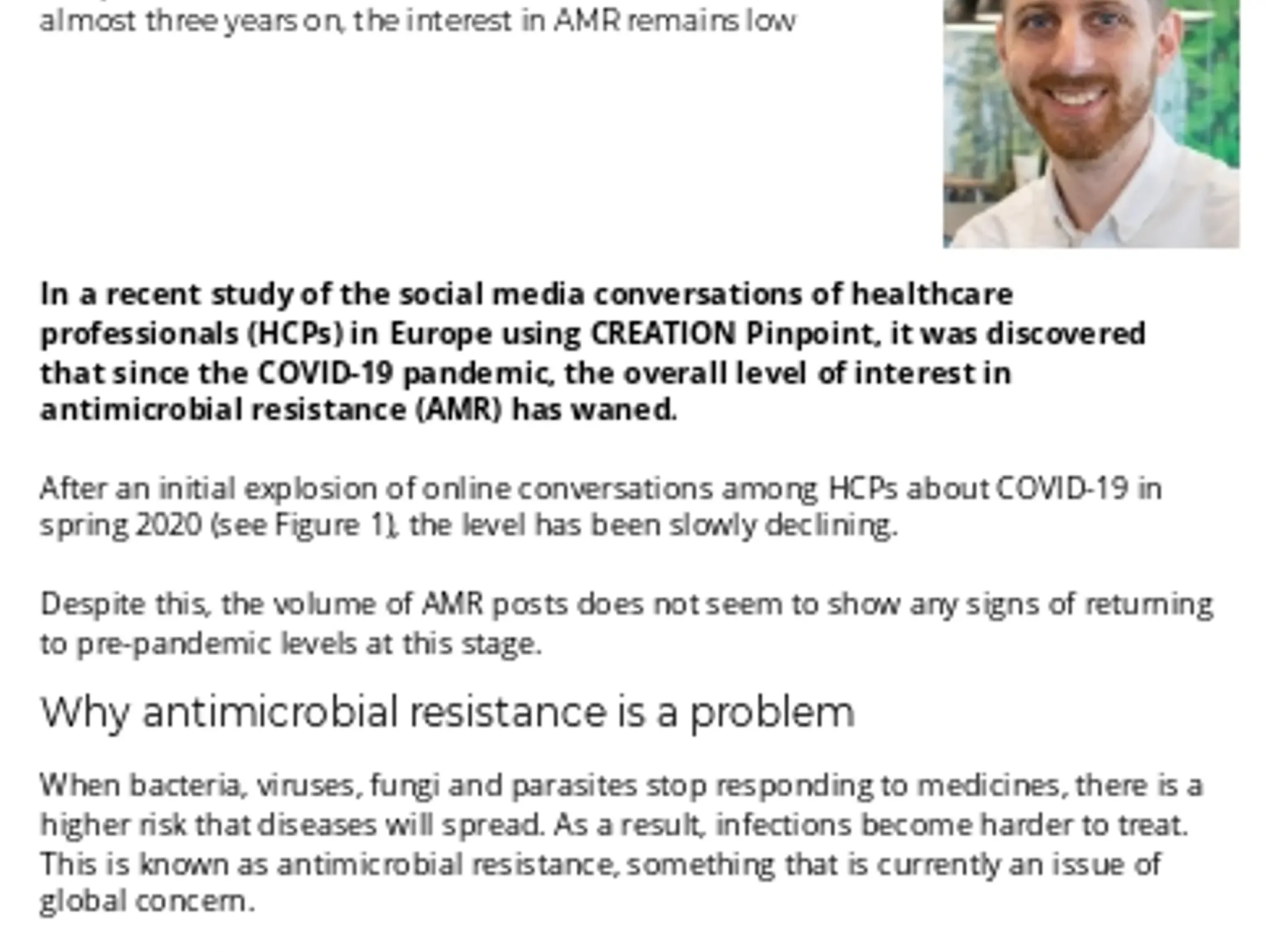 30-31 -  Antimicrobial resistance - Creating the urgency and drive needed to tackle antimicrobial resistance