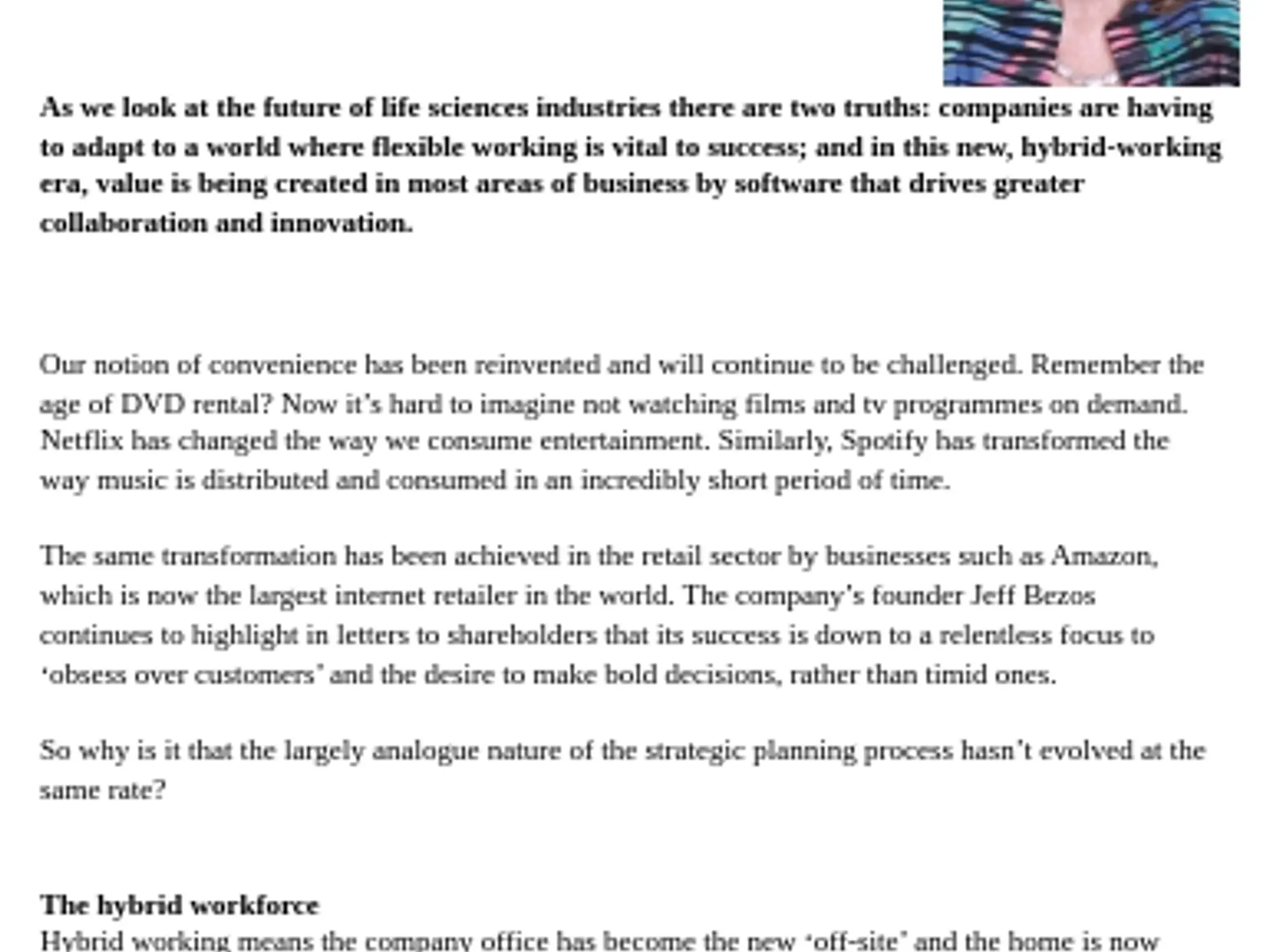22-23 - PHARMA STRATEGY - Reimagining strategy development for a hybrid workforce