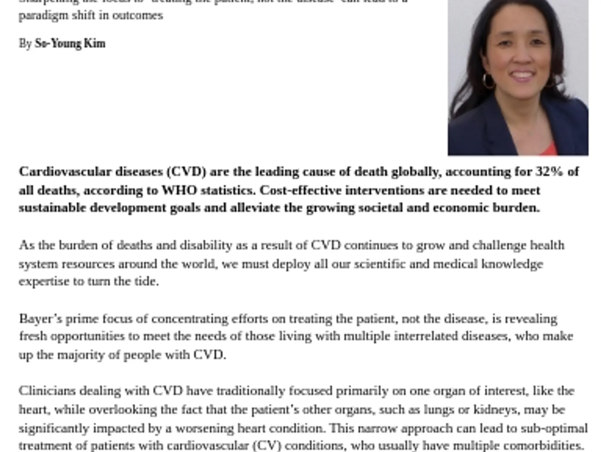 20-21 - CARDIOVASCULAR DISEASE - Global leaders in digital channels