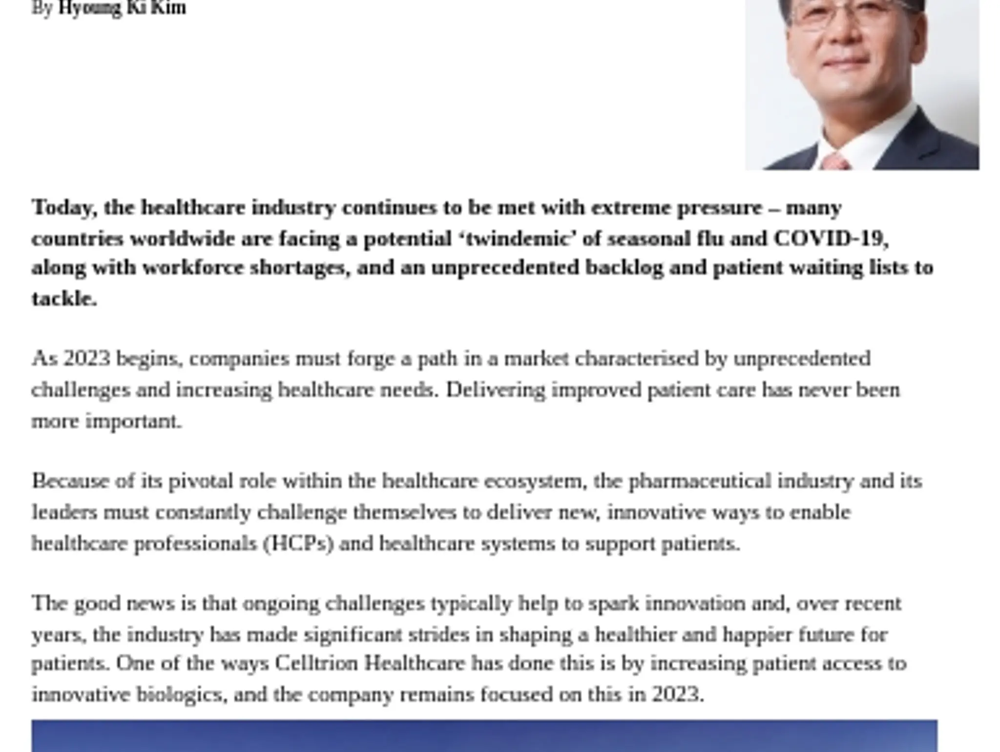 22-23 - BIOSIMILARS - Biosimilars and beyond: innovating for improved patient outcomes