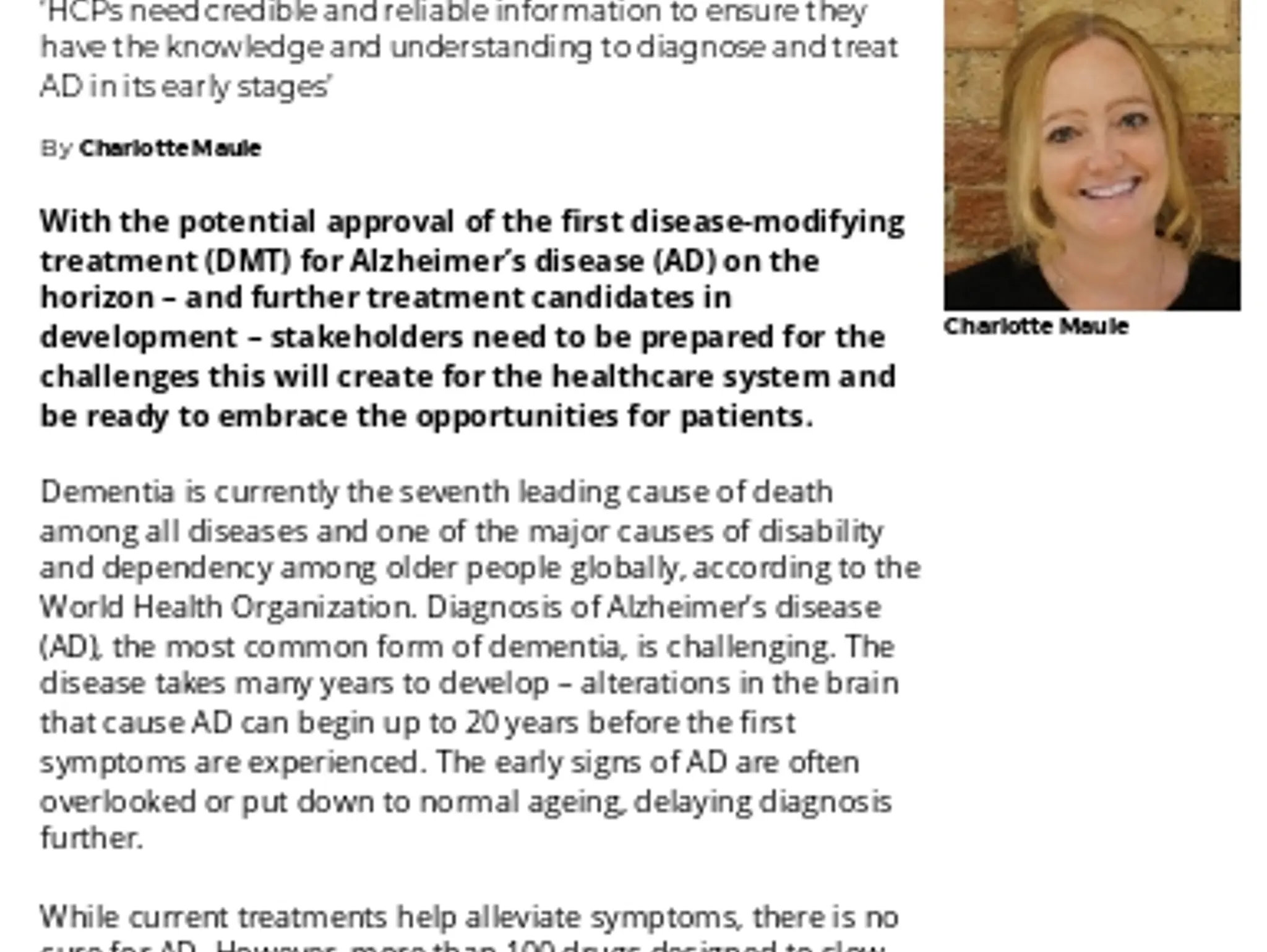 21 - TL ANTHEM - Preparing for a new era in Alzheimer’s disease
