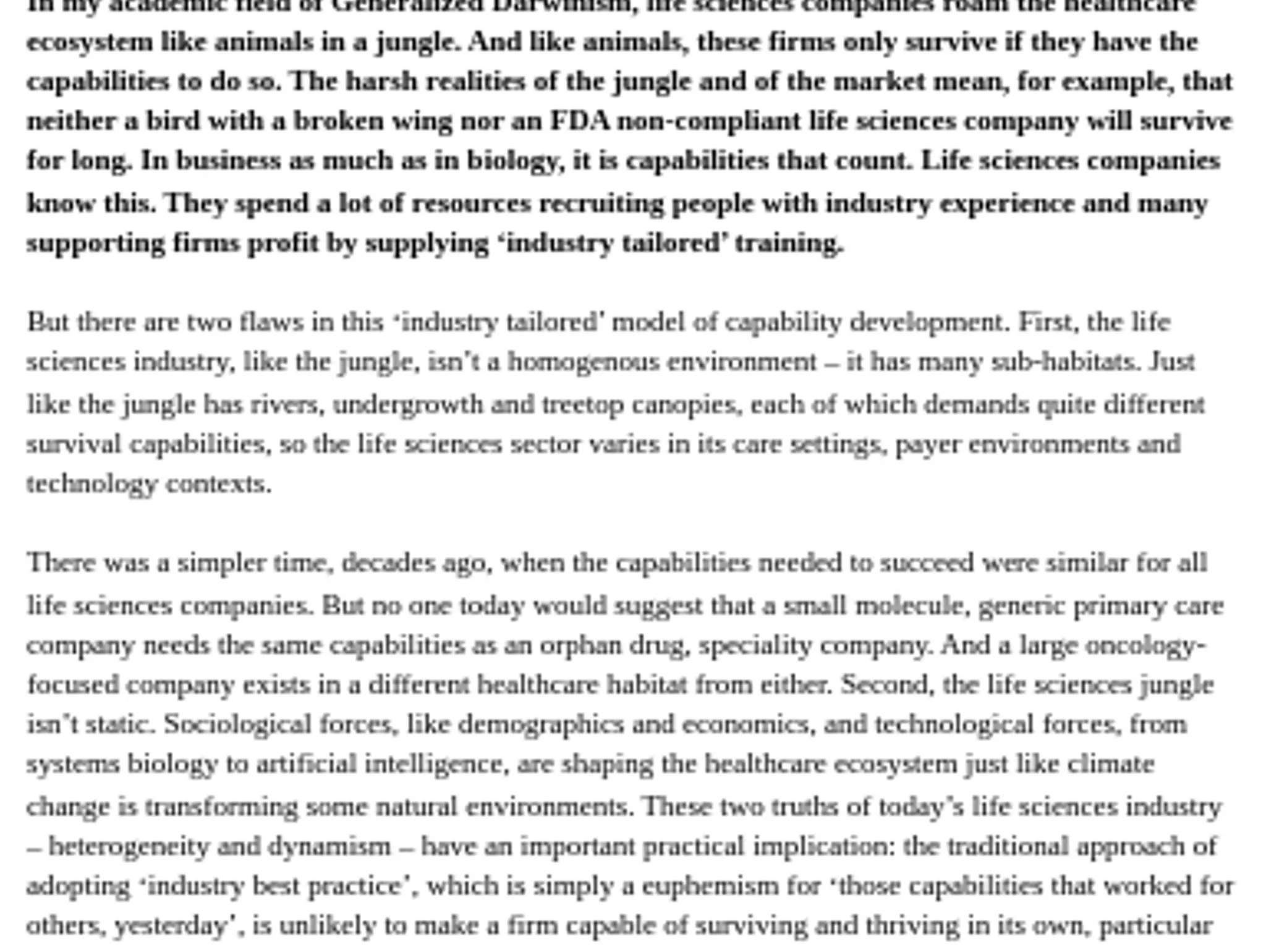 31-33 - CAPABILITY DEVELOPMENT - Strategic behaviour