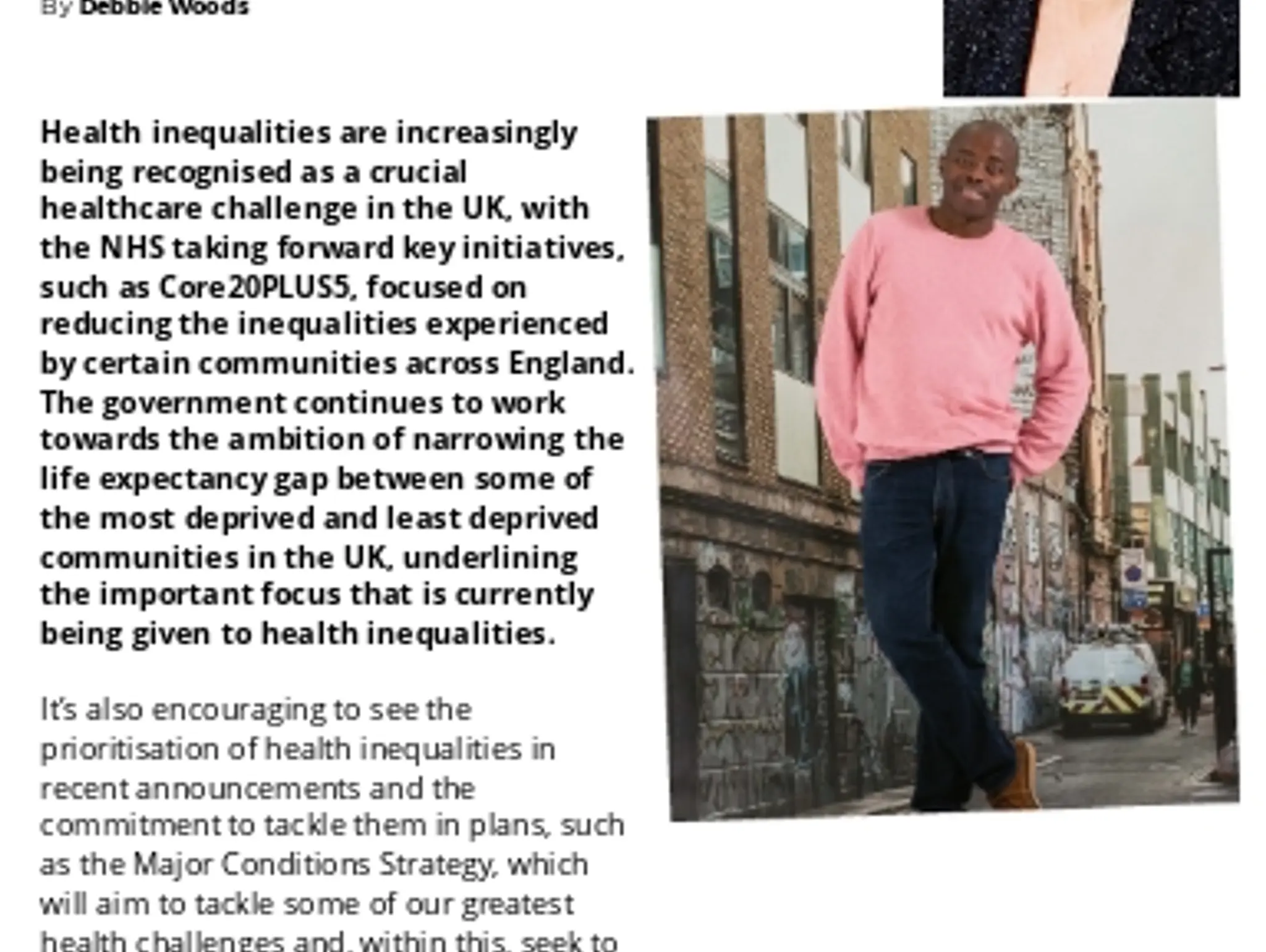 24-25 - HEALTH INEQUALITIES - Time to talk about  health inequalities