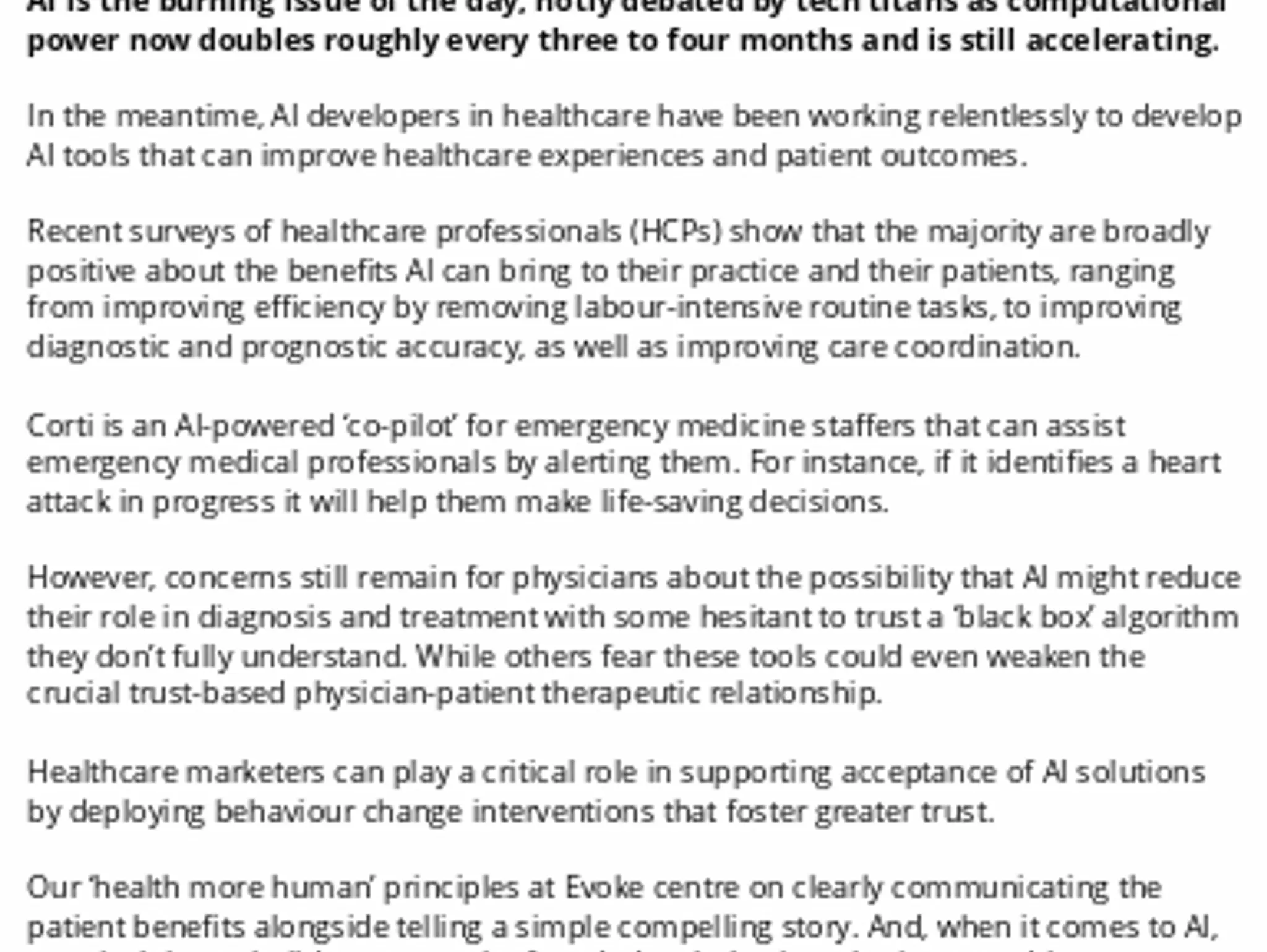 44 - TL EVOKE - How an AI algorithm might save your life