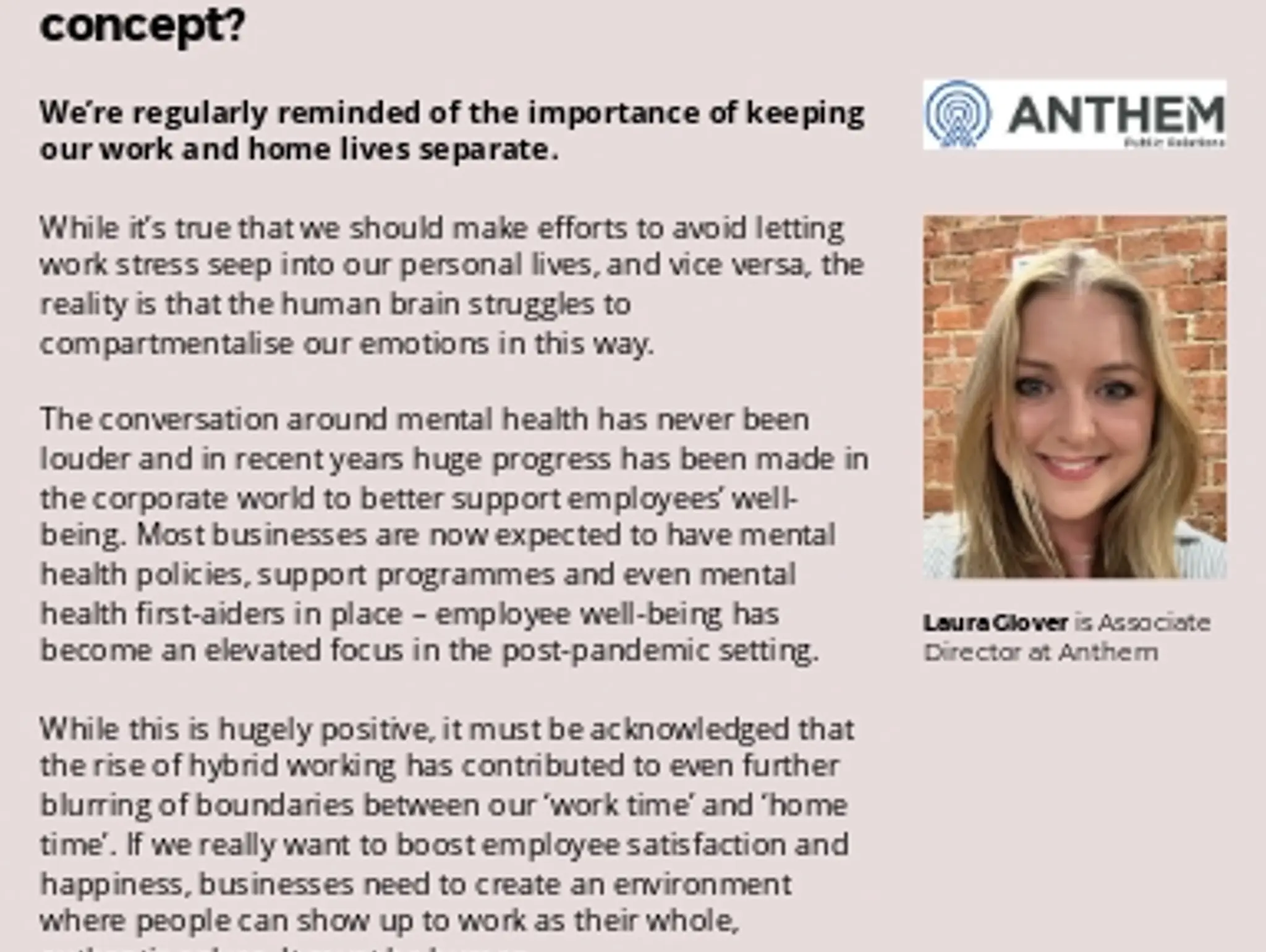 30 - TRENDS: Anthem