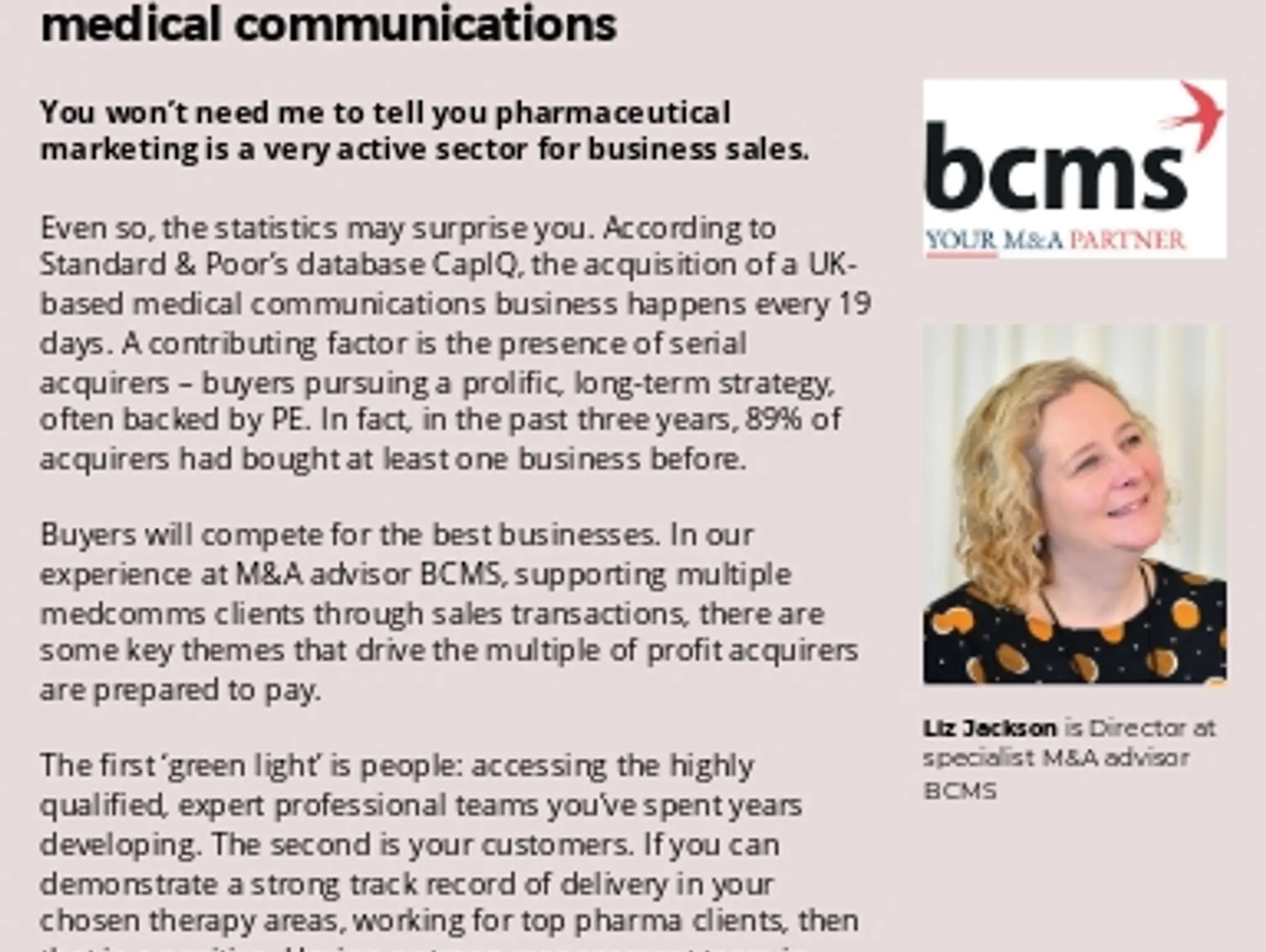 31 - TRENDS: bcms
