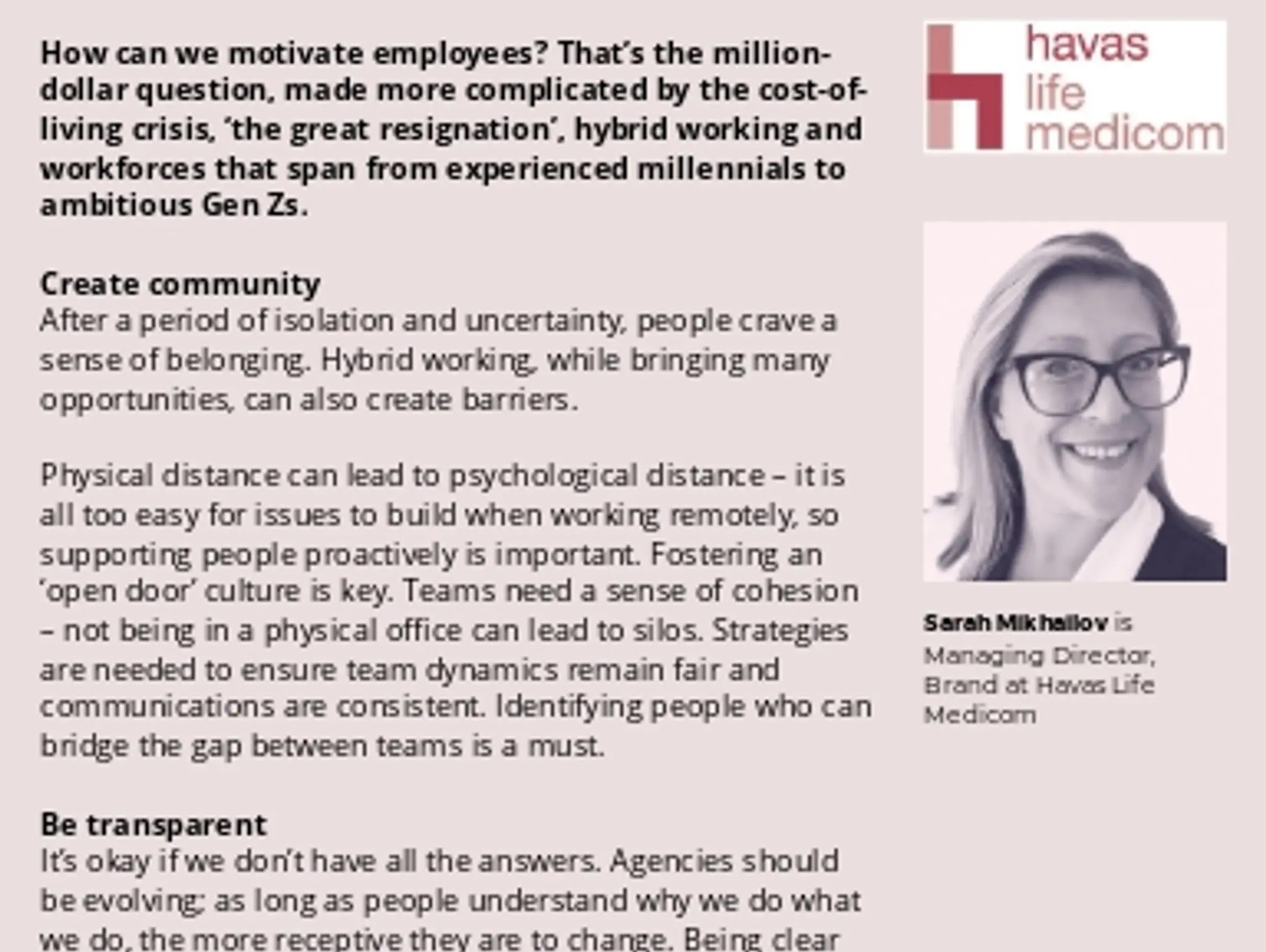 33 - TRENDS: havas life medicom