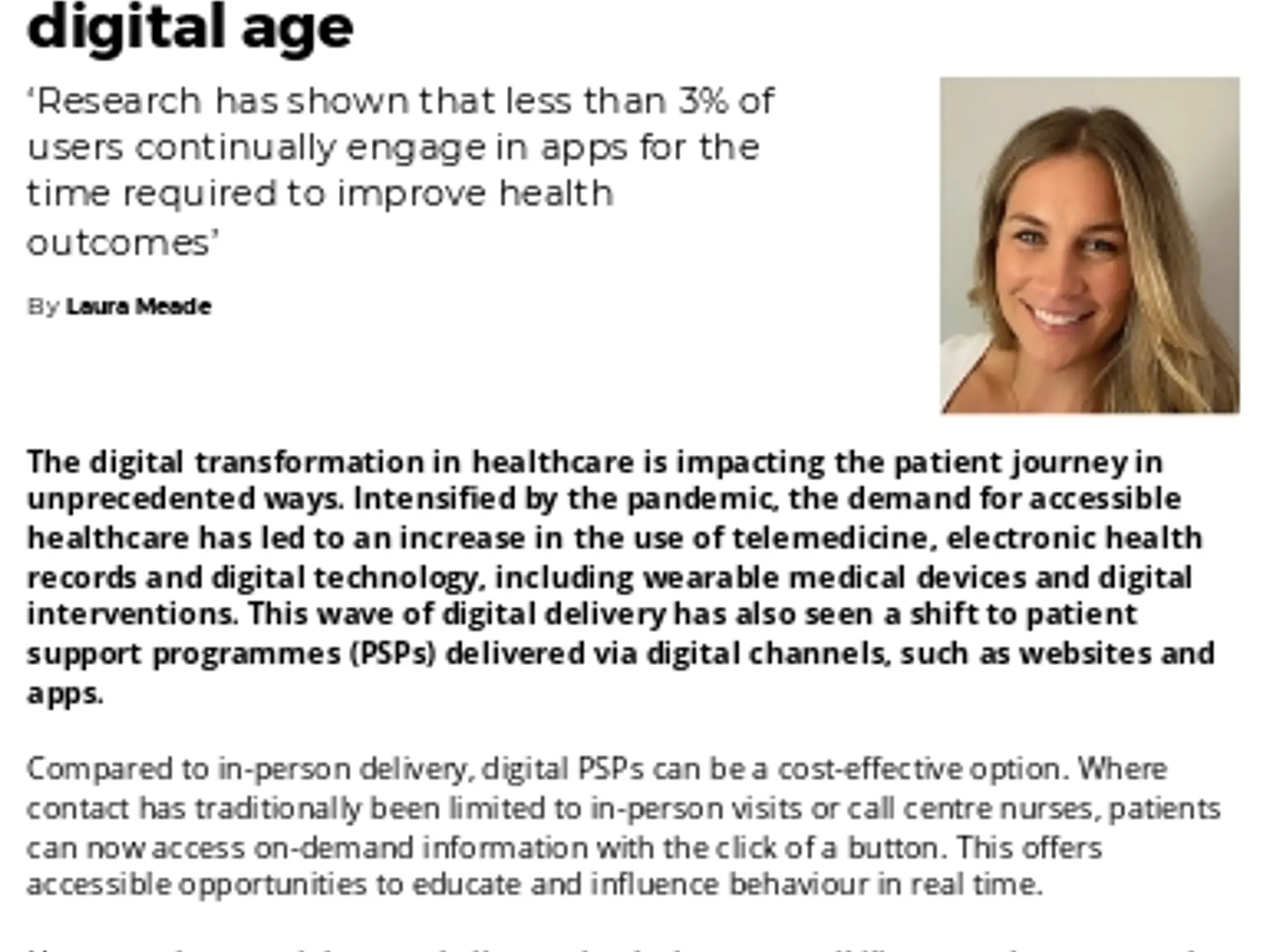 21 - TL SPROUT - Strategies for engaging patients in the digital age