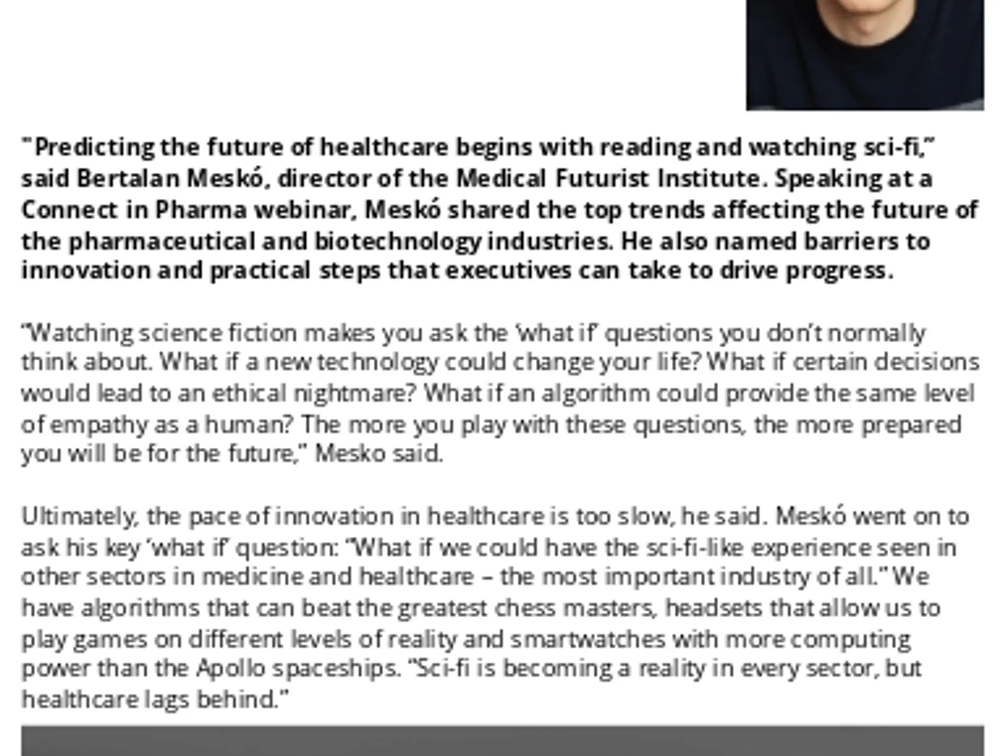 22-23 - AI IN HEALTHCARE - AI – the next paradigm shift in healthcare