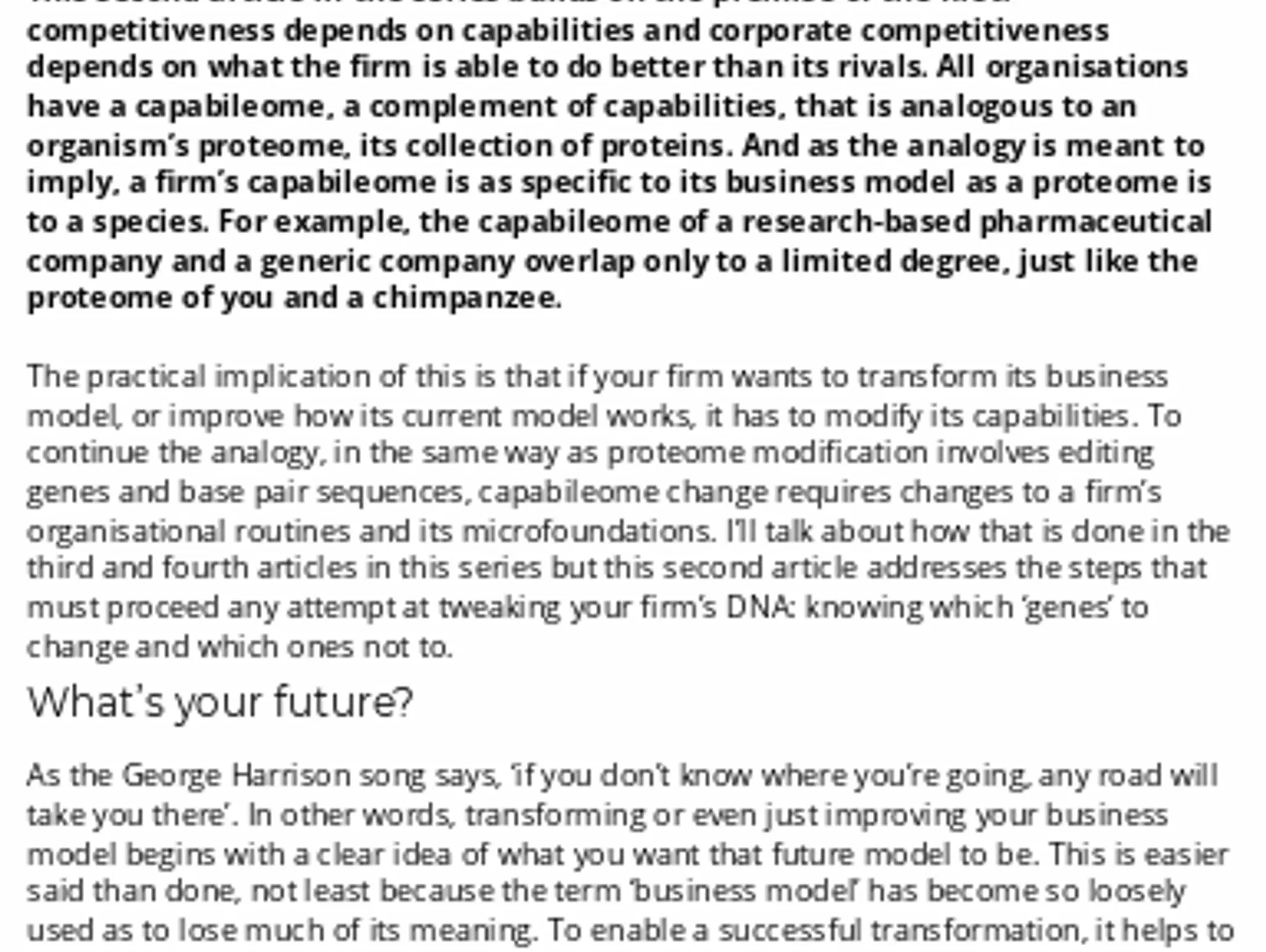 30-32 - BUSINESS MODELS - Choosing capabilities