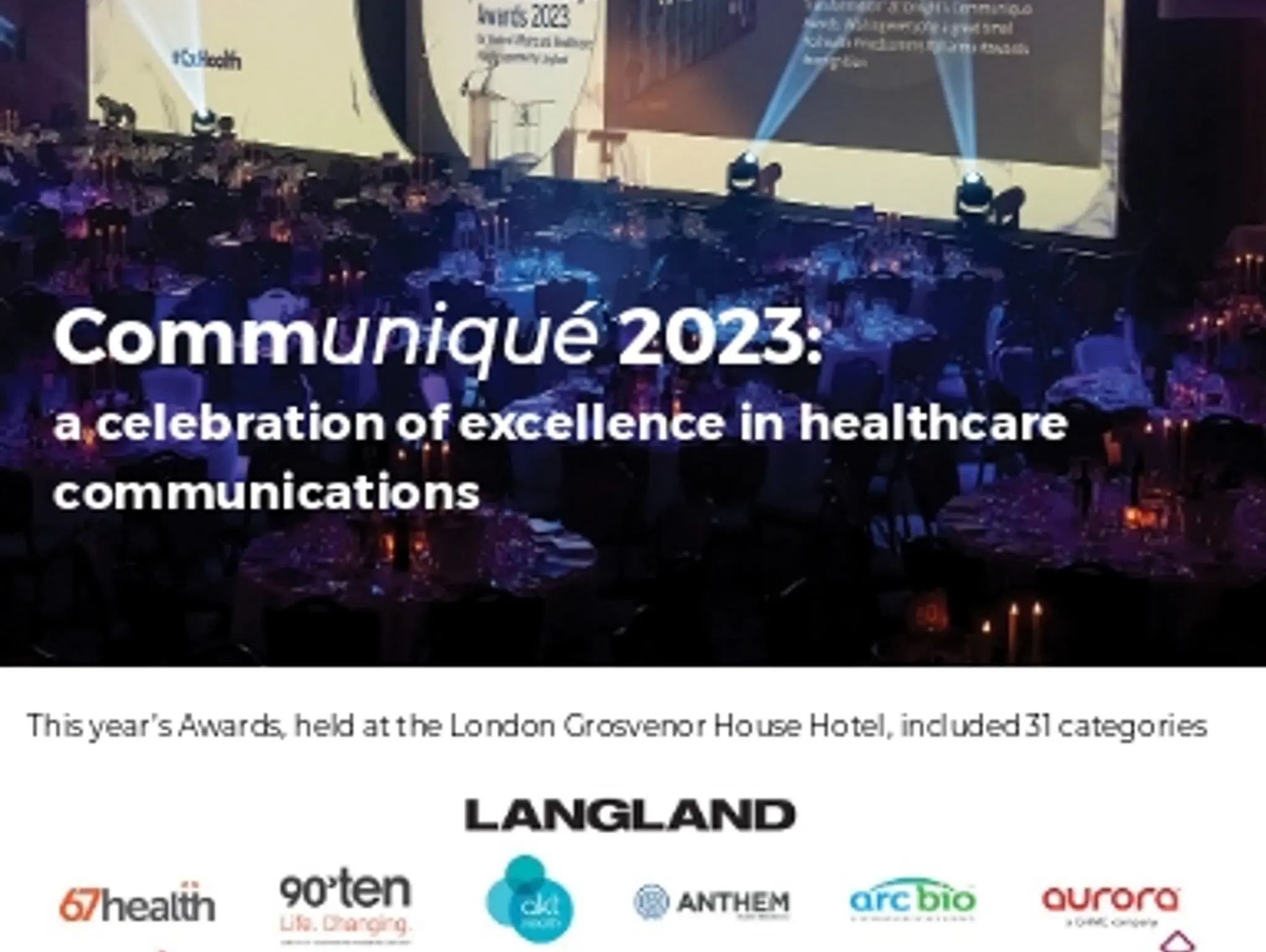 26-32 - COMMUNIQUÉ AWARDS 2023 – the next paradigm shift in healthcare