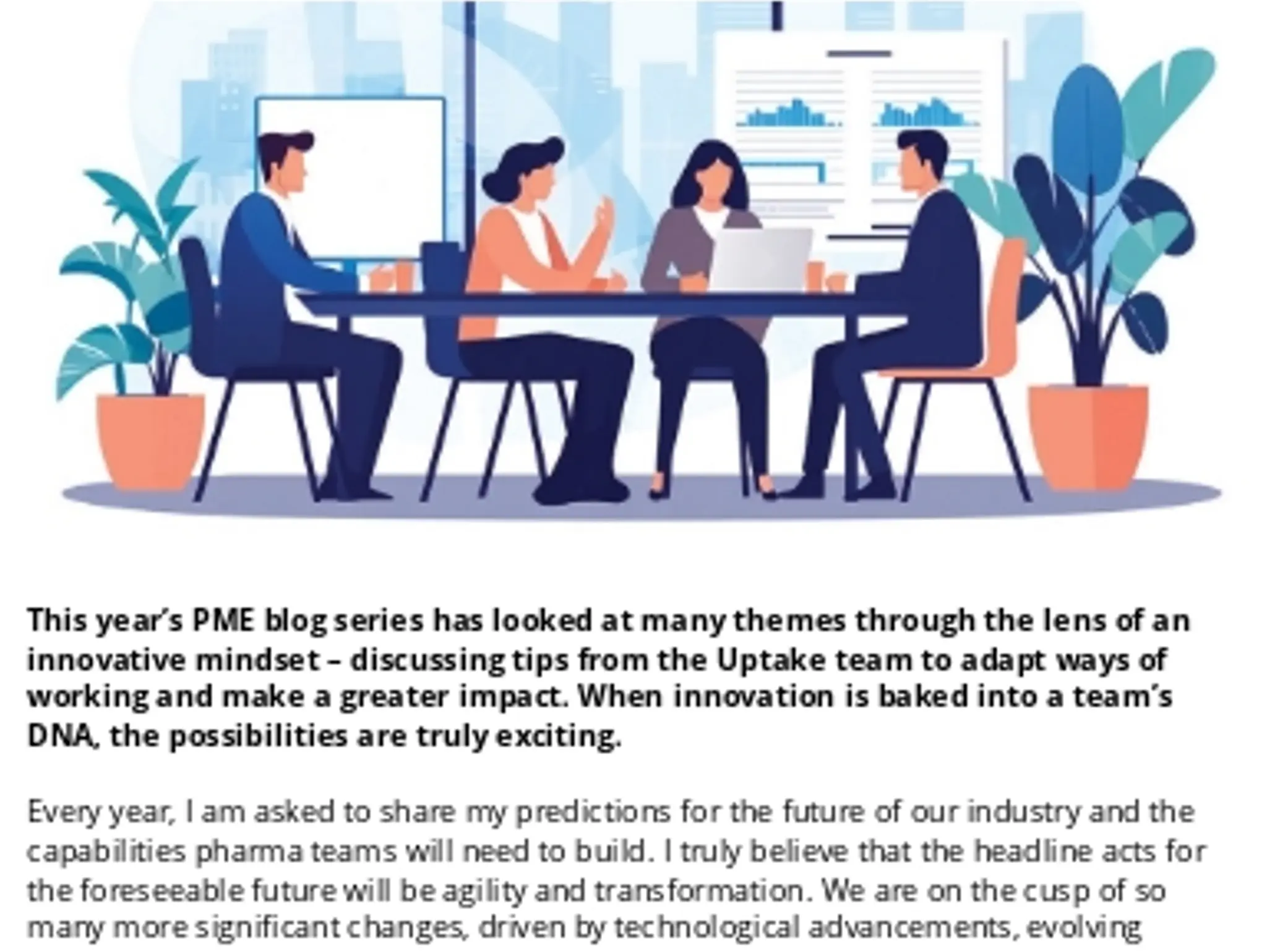 15 - INNOVATIVE IMPACT BLOG - Building the pharmaceutical  team of tomorrow