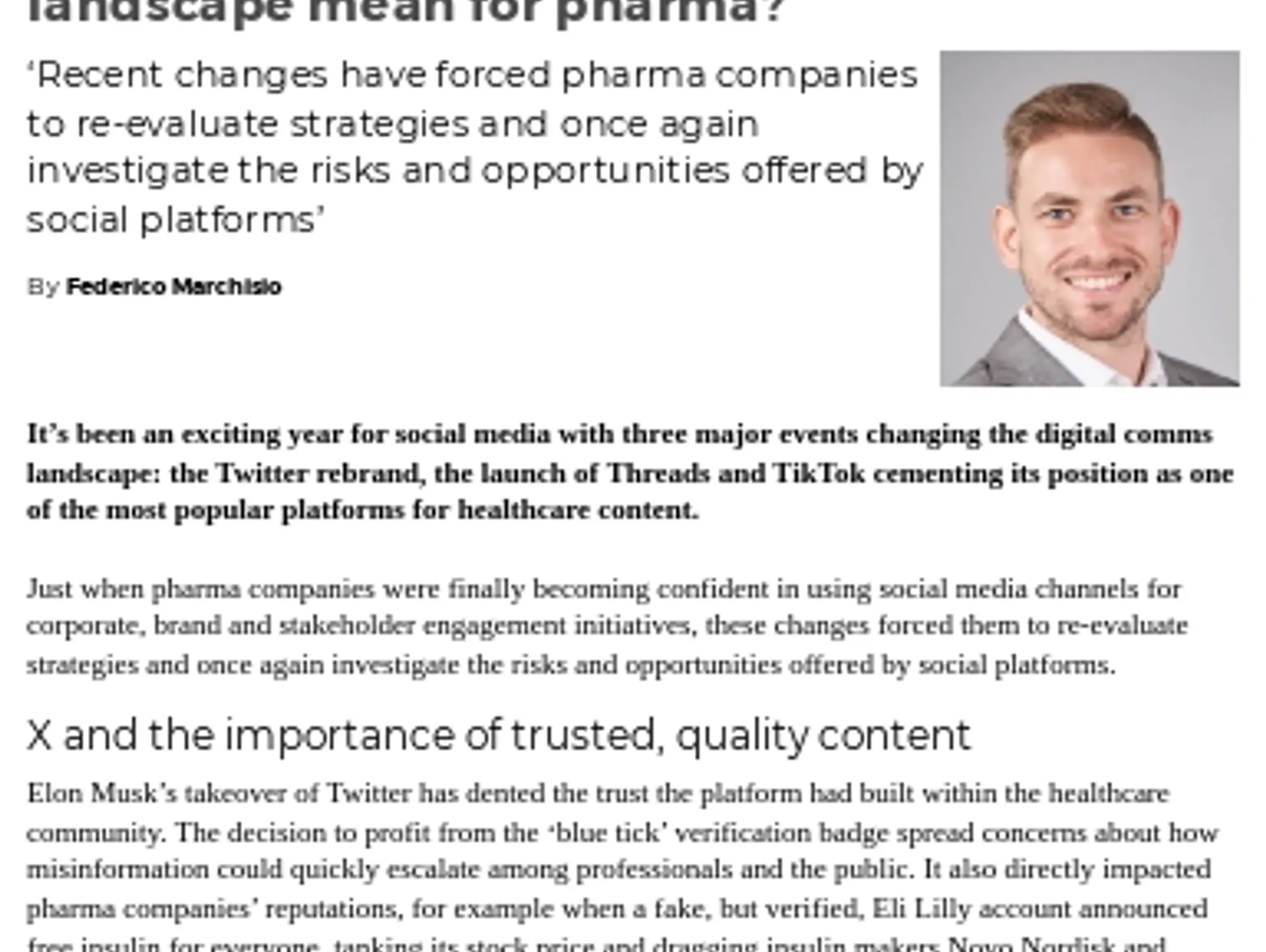 23 - TL SAY - What does the changing social media landscape mean for pharma?