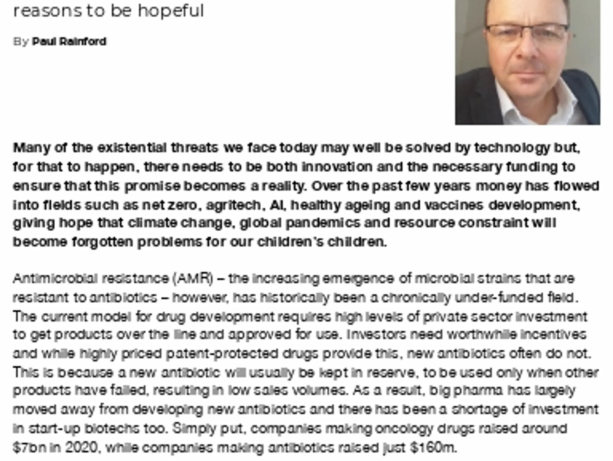 24-25 - BIOINFECT 2024 CONFERENCE - The threat of AMR – when the drugs no longer work…