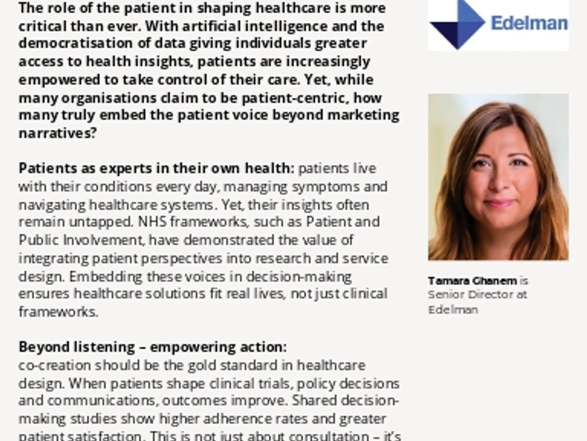 28 TRENDS: Edelman