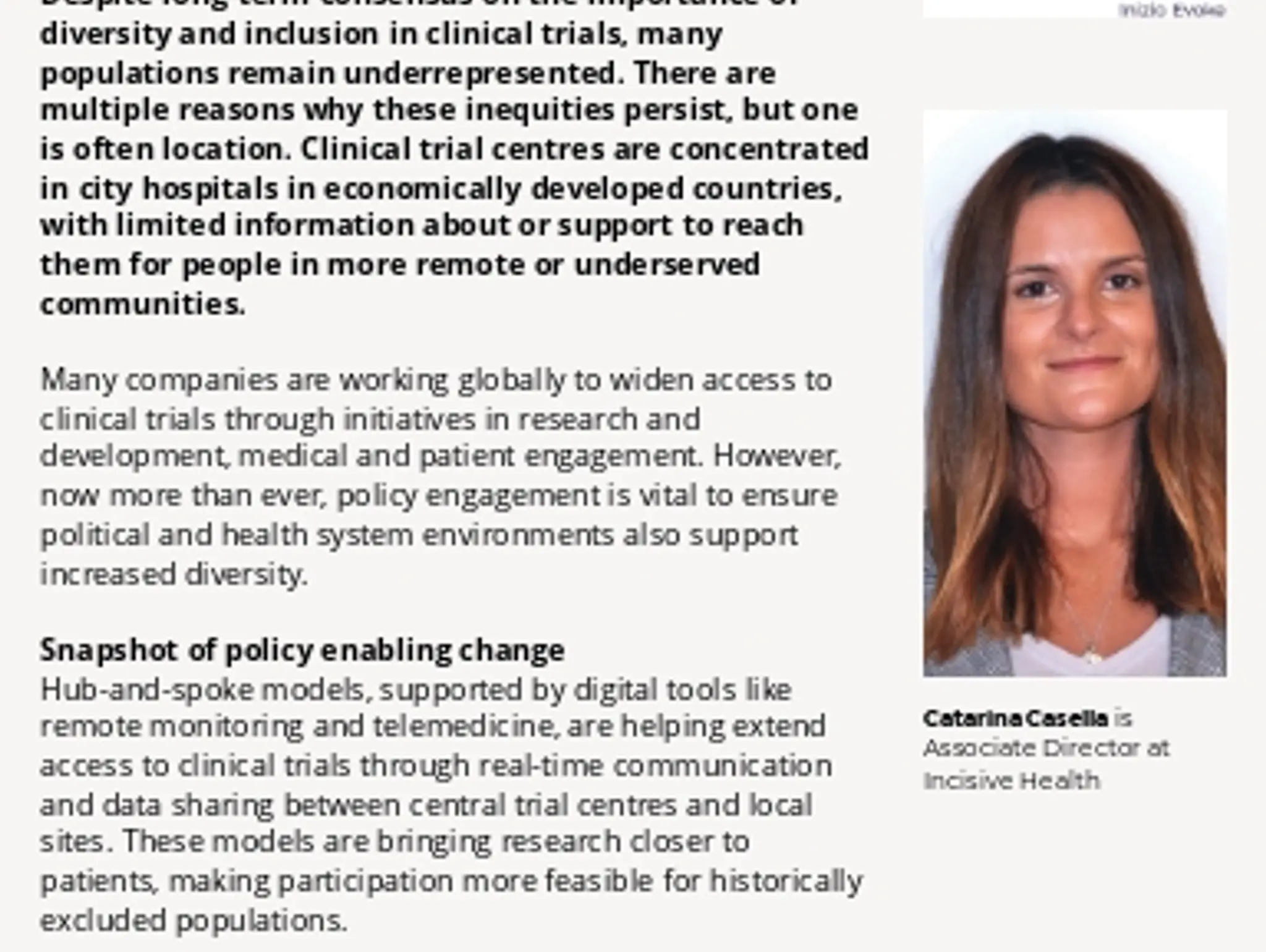 29 TRENDS: Incisive Health