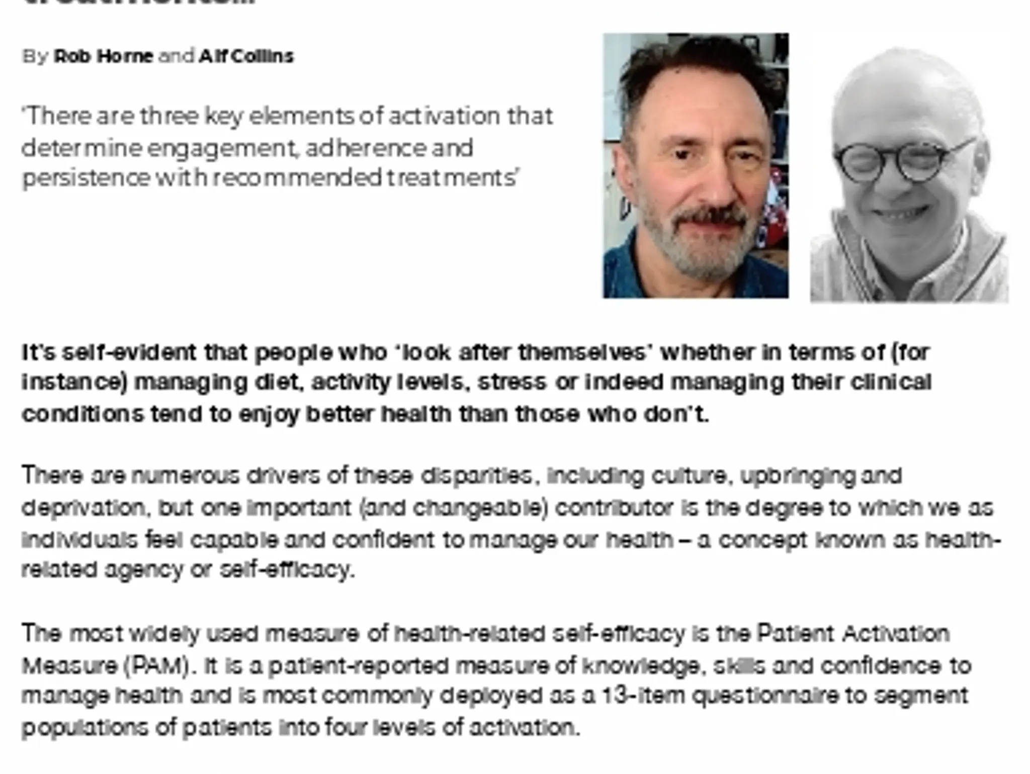 38 TL PERSONIA HEALTH - Patient activation: time to think differently about treatments…