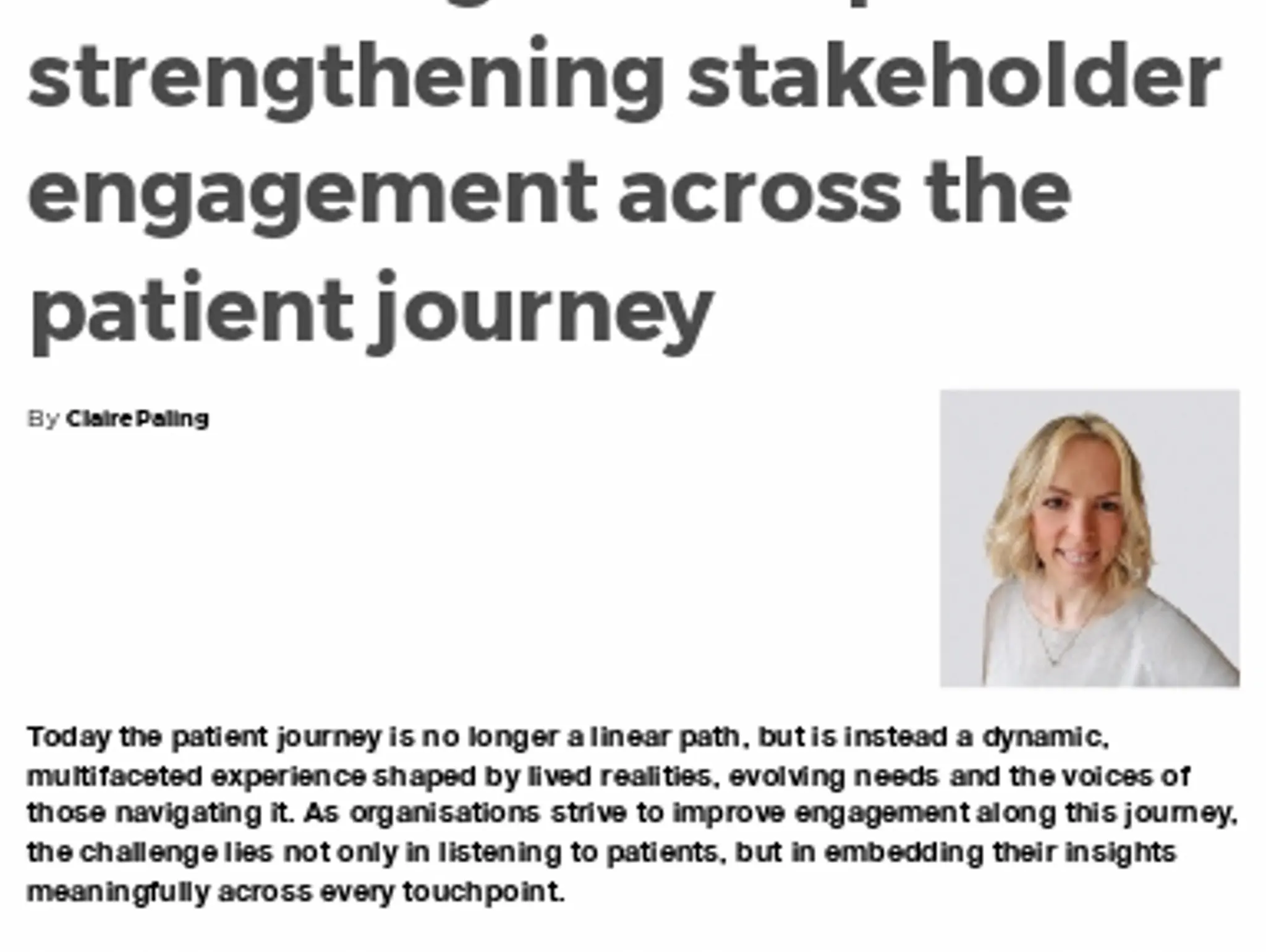 31 TL PRECISION AQ - From insight to impact