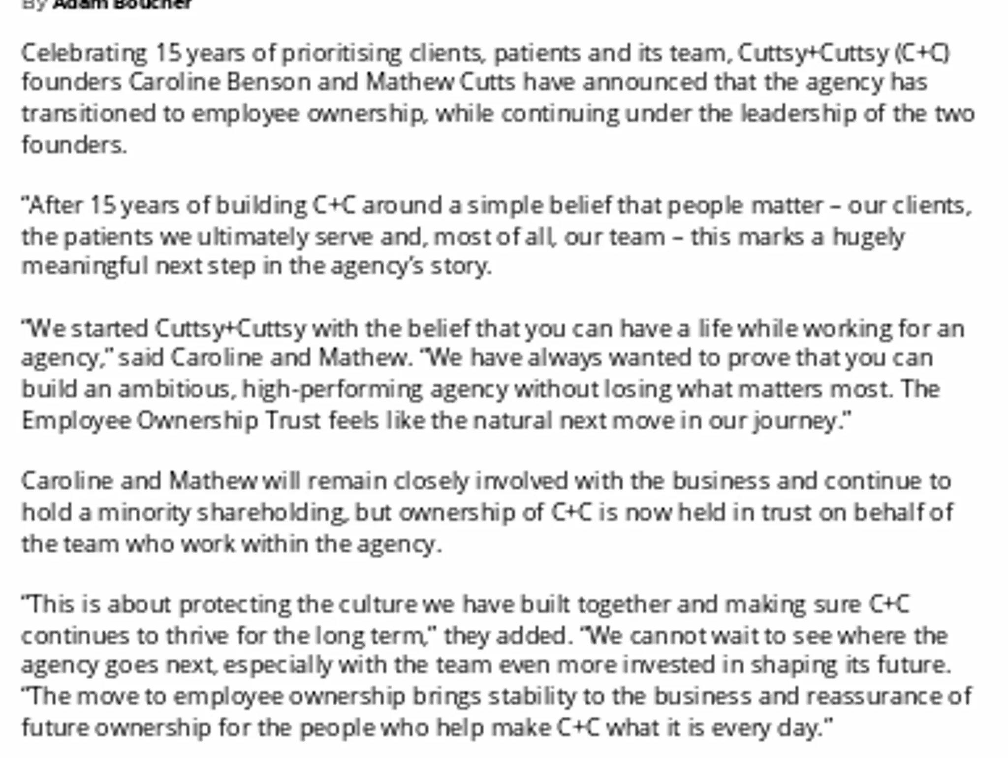 39 Cuttsy+Cuttsy becomes employee-owned