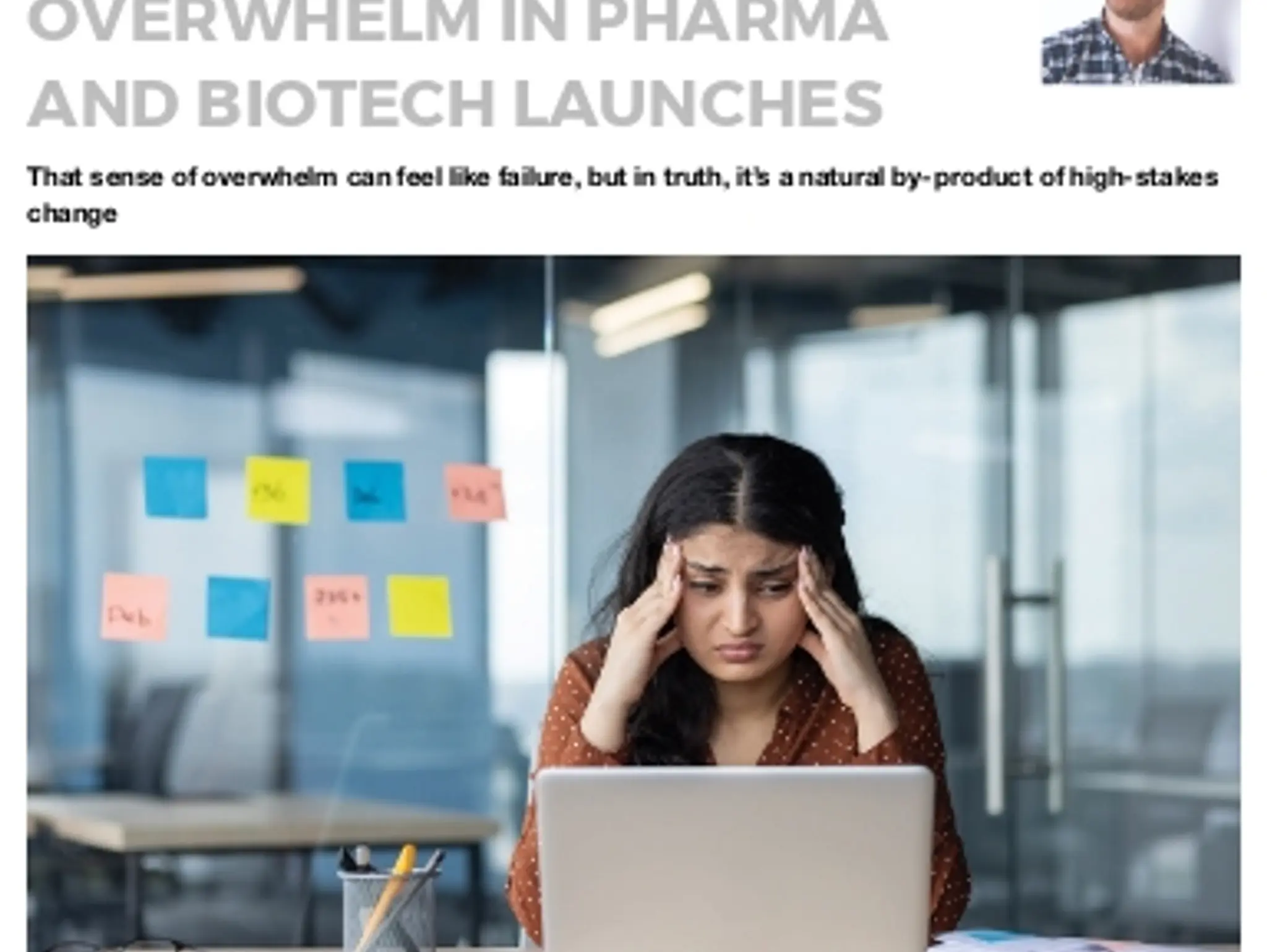 14 MAXINE SMITH AND GARETH HALL LEADING THROUGH OVERWHELM IN PHARMA AND BIOTECH LAUNCHES