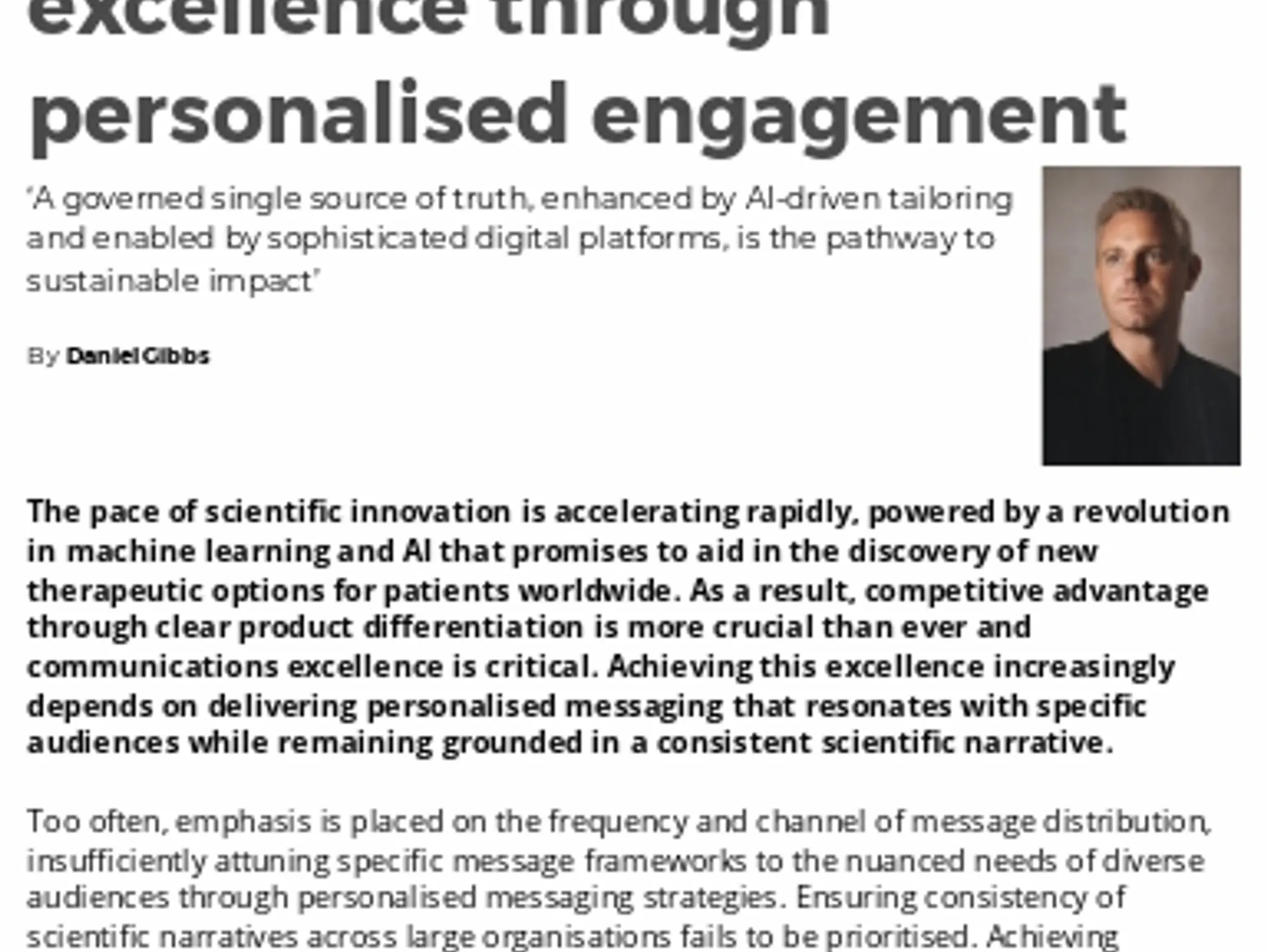 31 THOUGHT LEADER 9 Labs