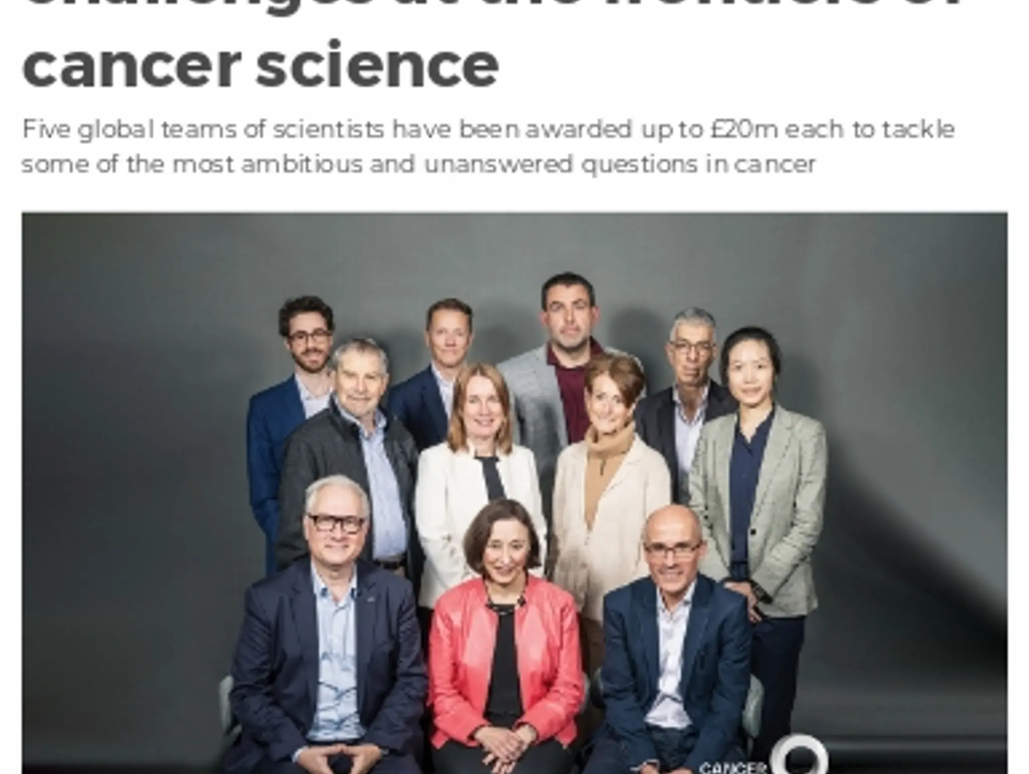 32-33 CANCER GRAND CHALLENGES