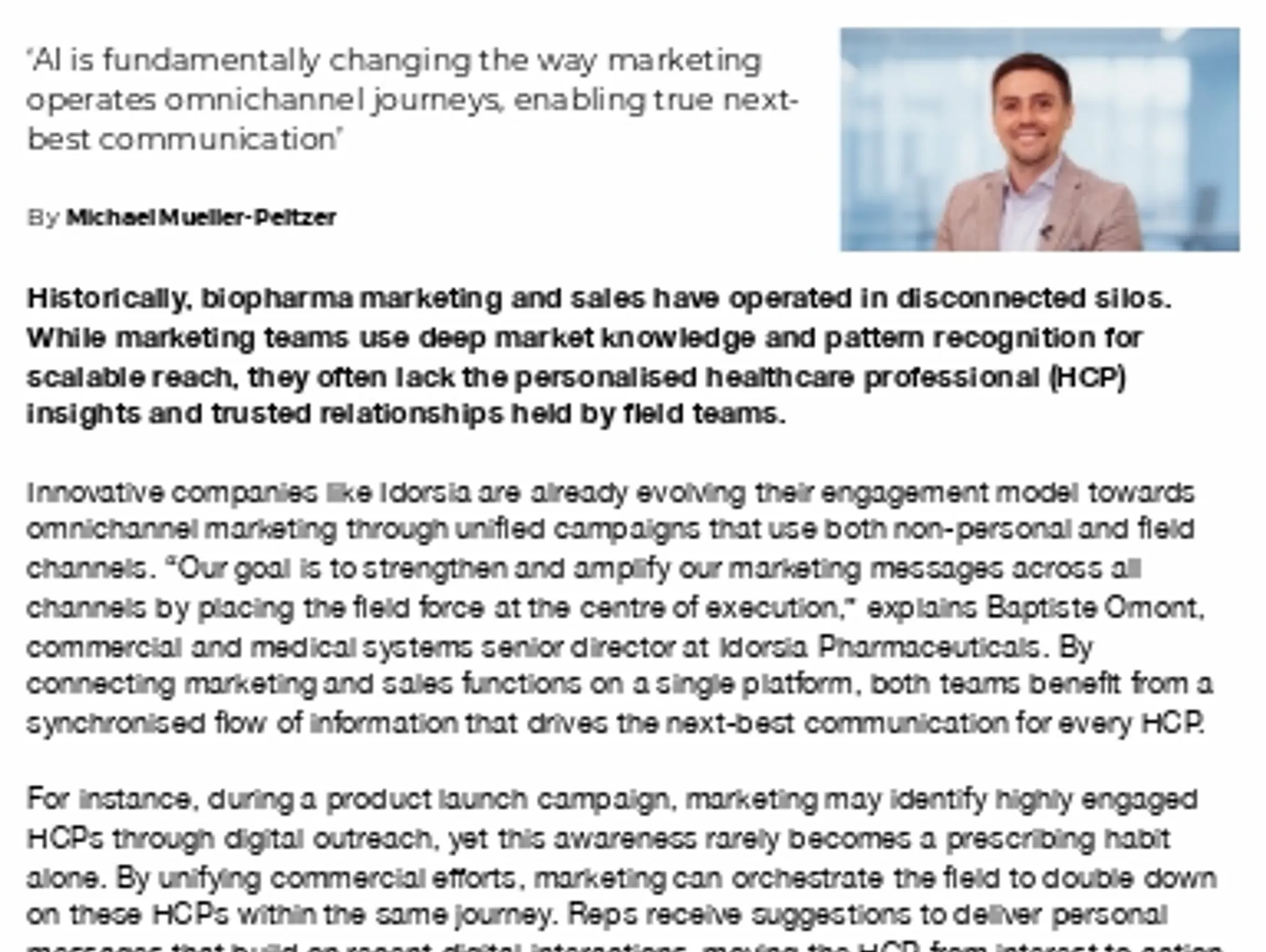 31 THOUGHT LEADER Veeva