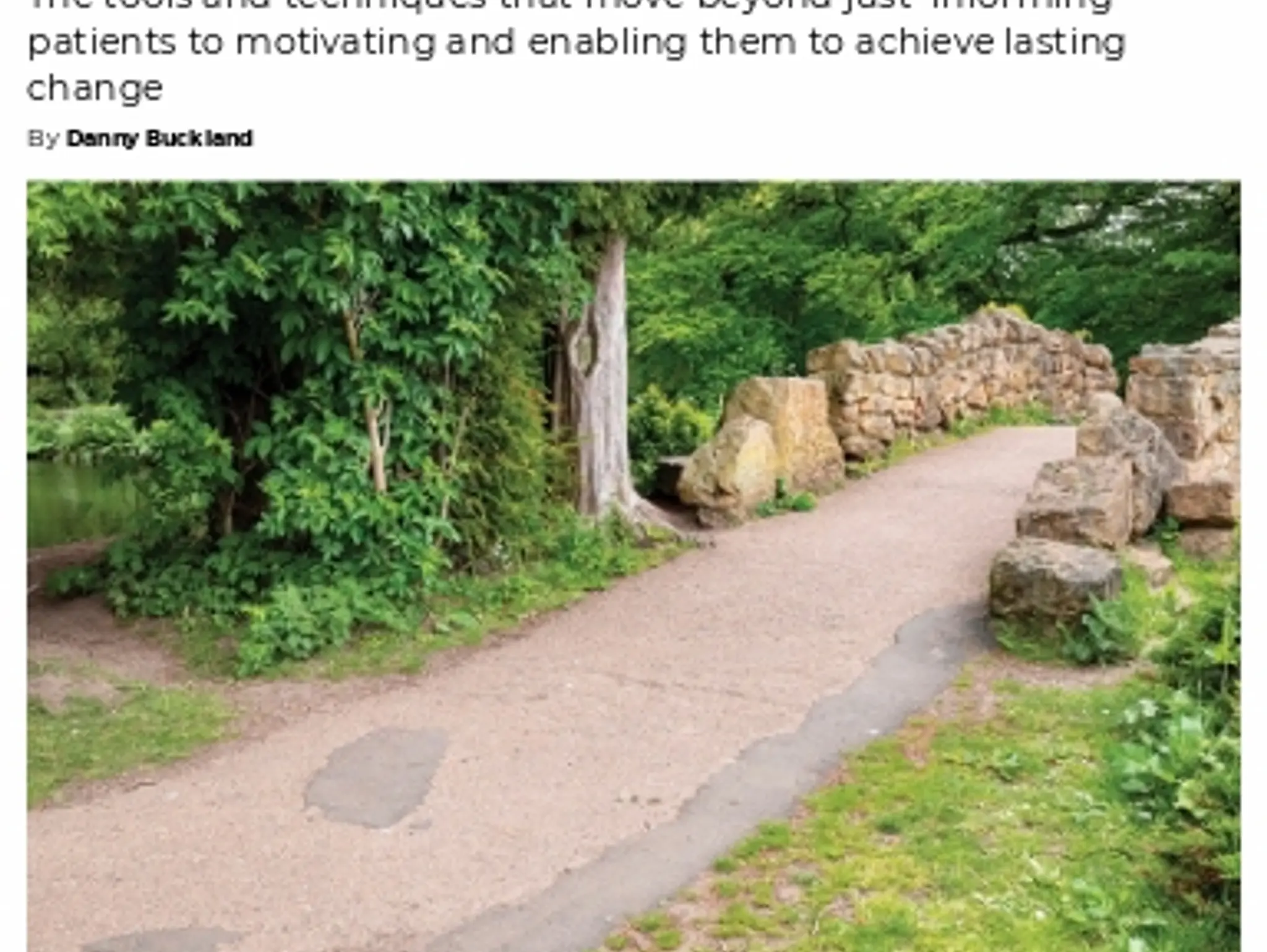 28-29 Creating a bridge between weight loss drugs and long-term behaviour change