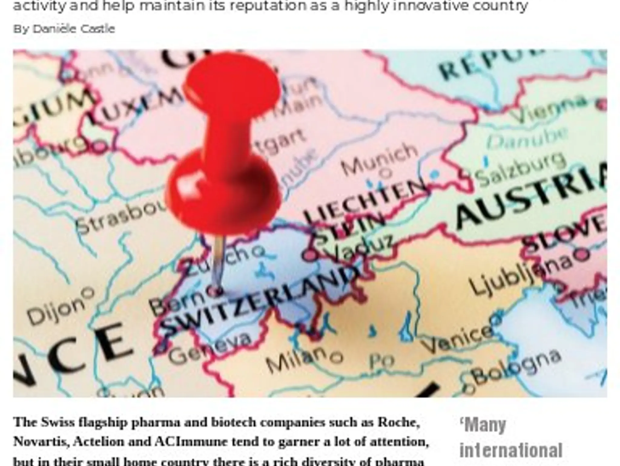 22-23 - Swiss pharma and biotech