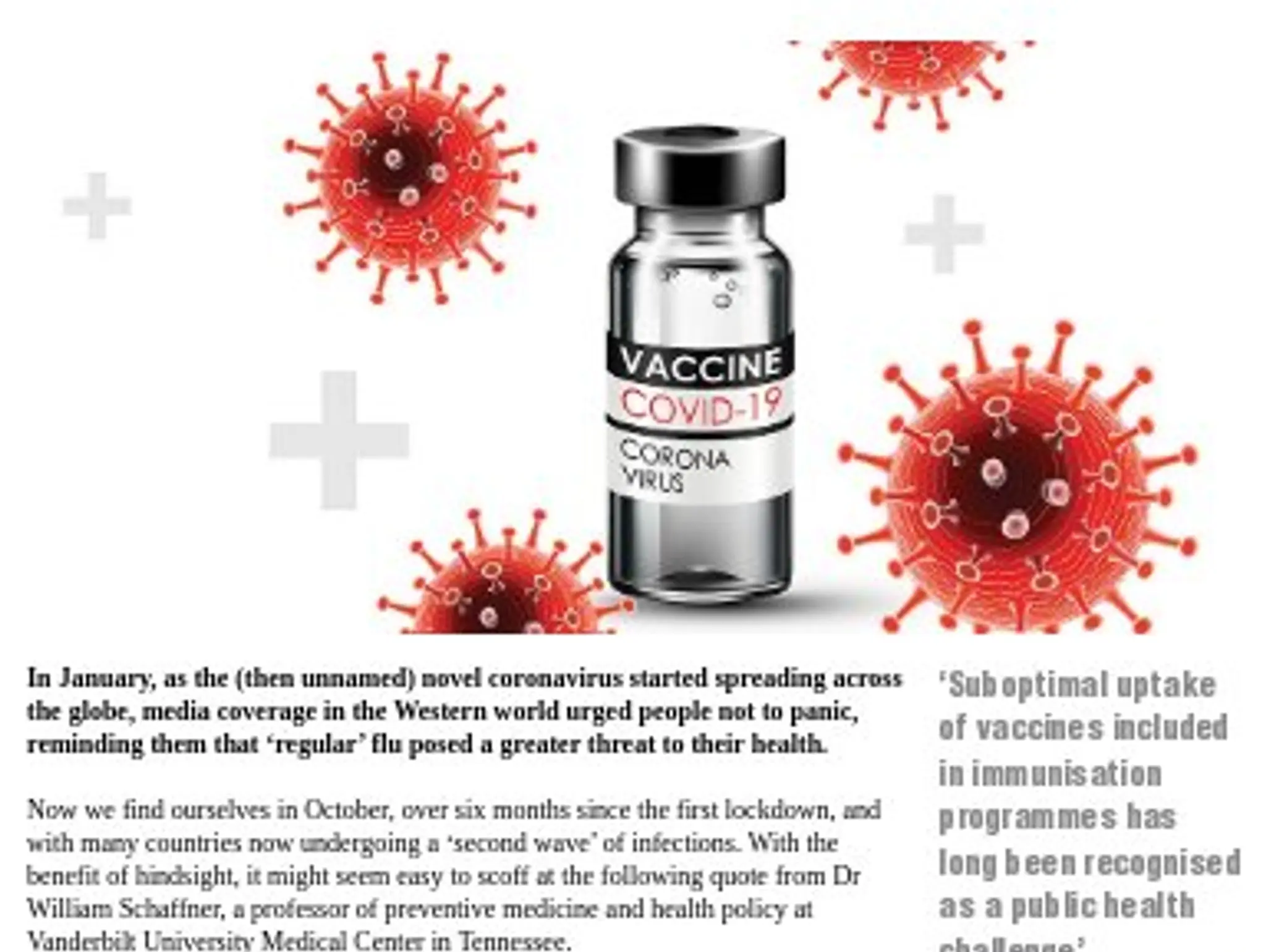 20-22 - How will COVID-19 affect uptake of vaccinations against other diseases?