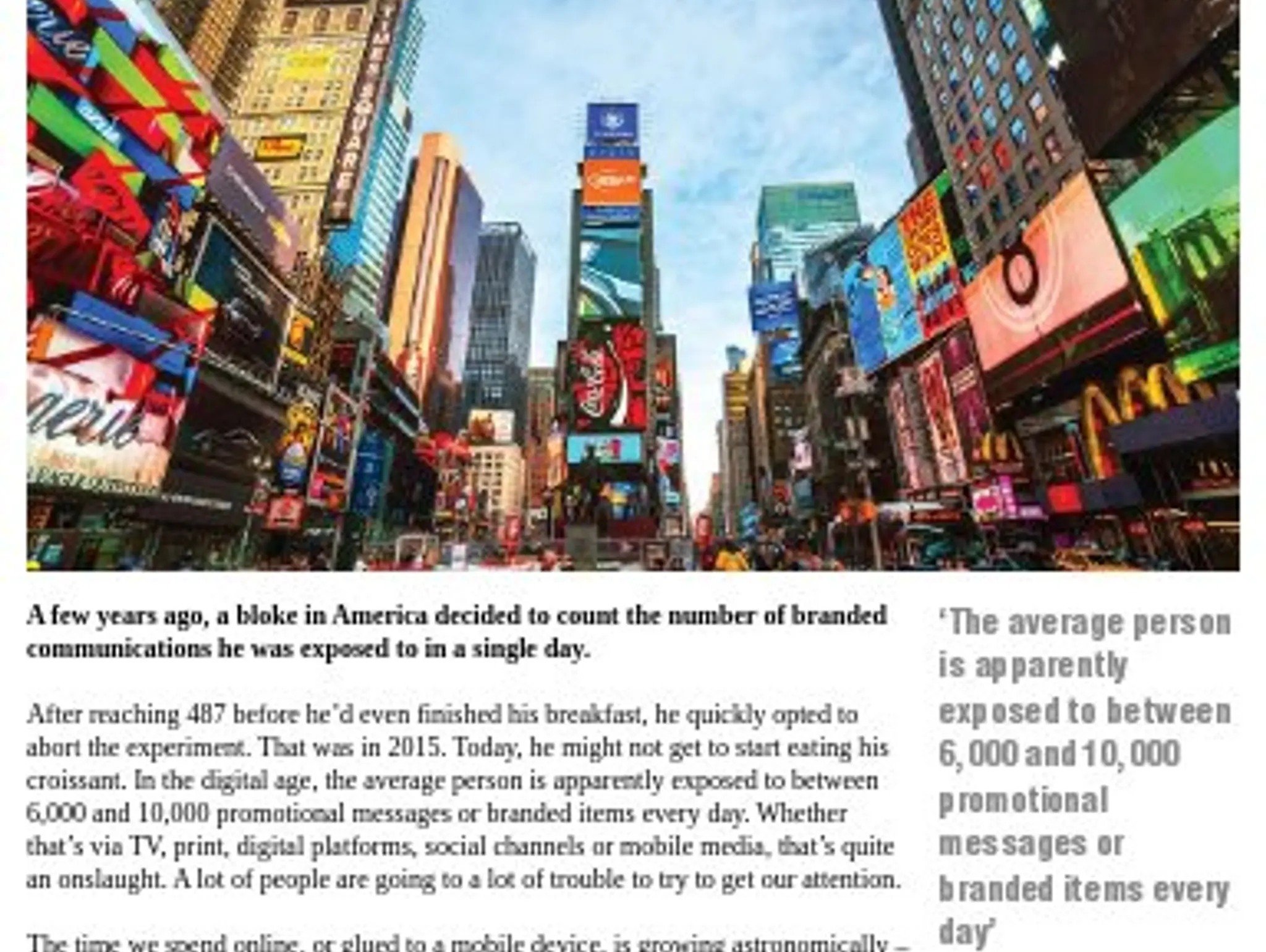 28-30 - Bombarded with information – the challenge of crowded digital channels