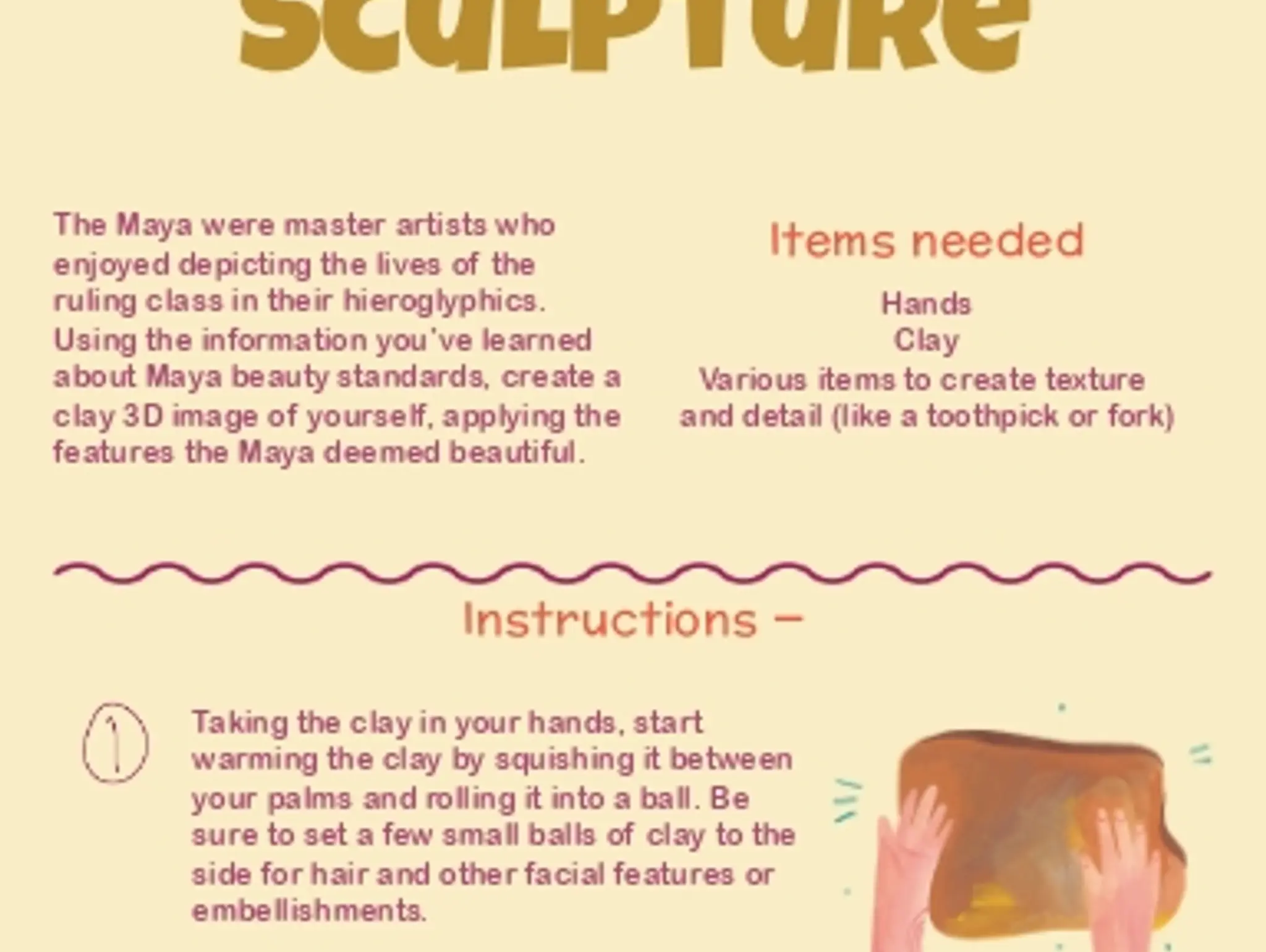 Maya Sculpture