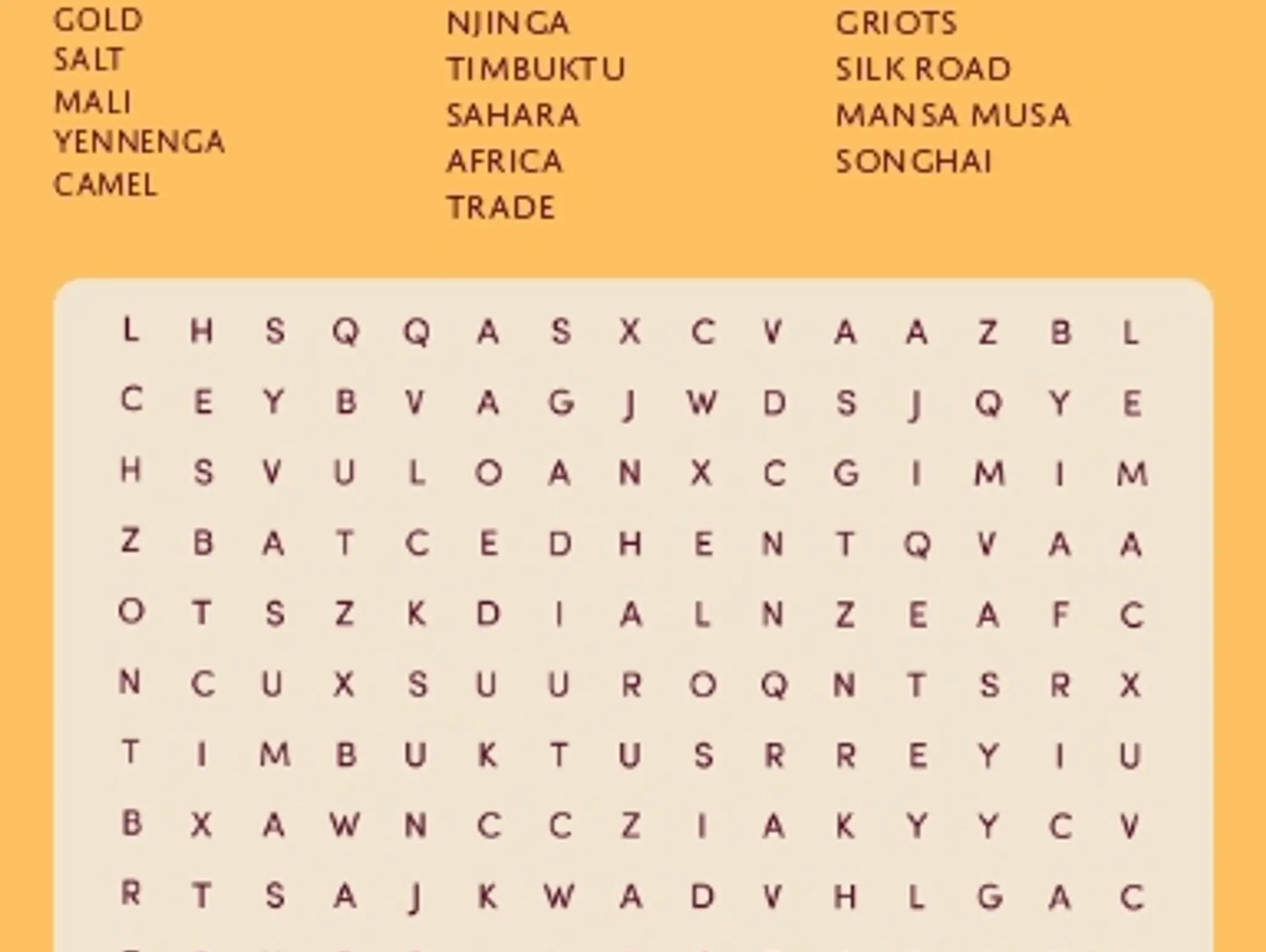 Word Search