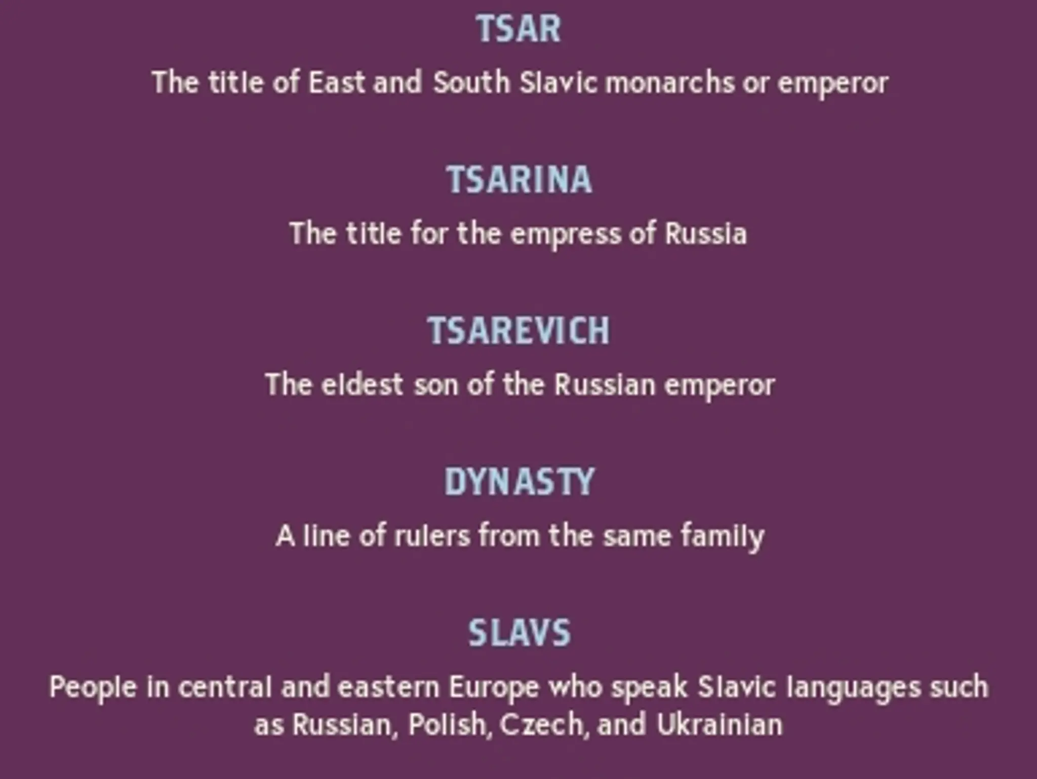 Words We Should Learn