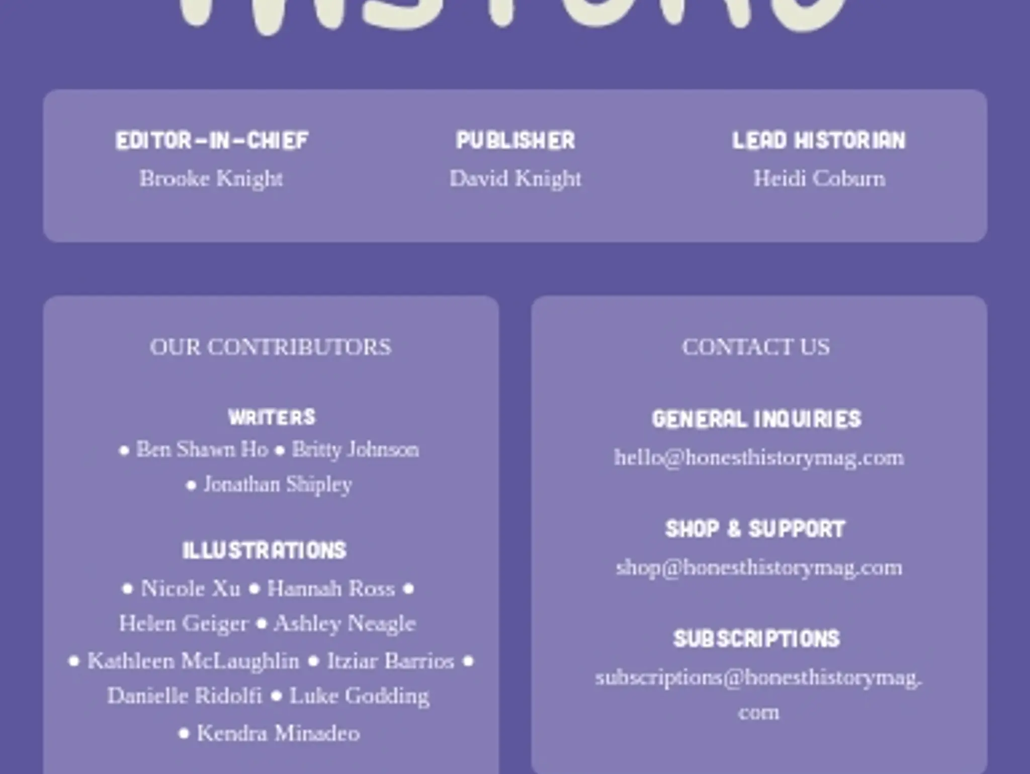 Masthead