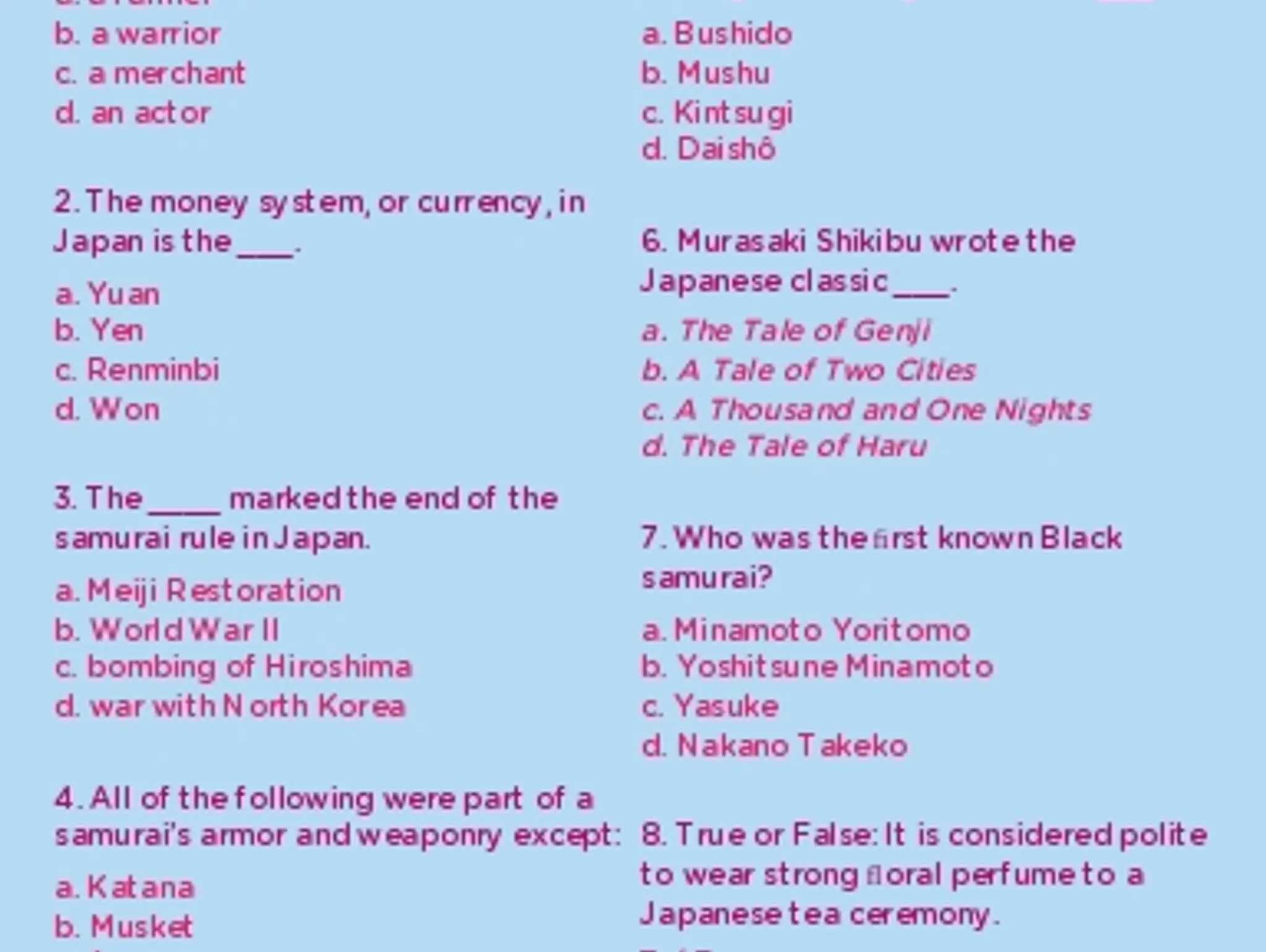 Quiz