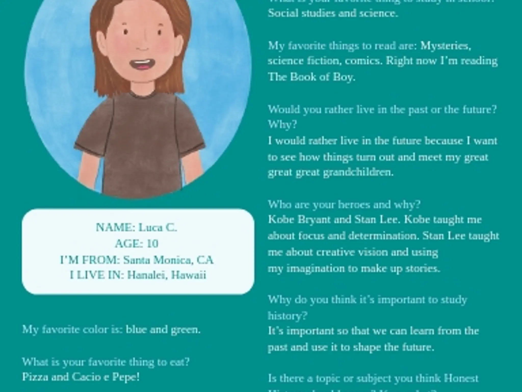 Featured Young Historian