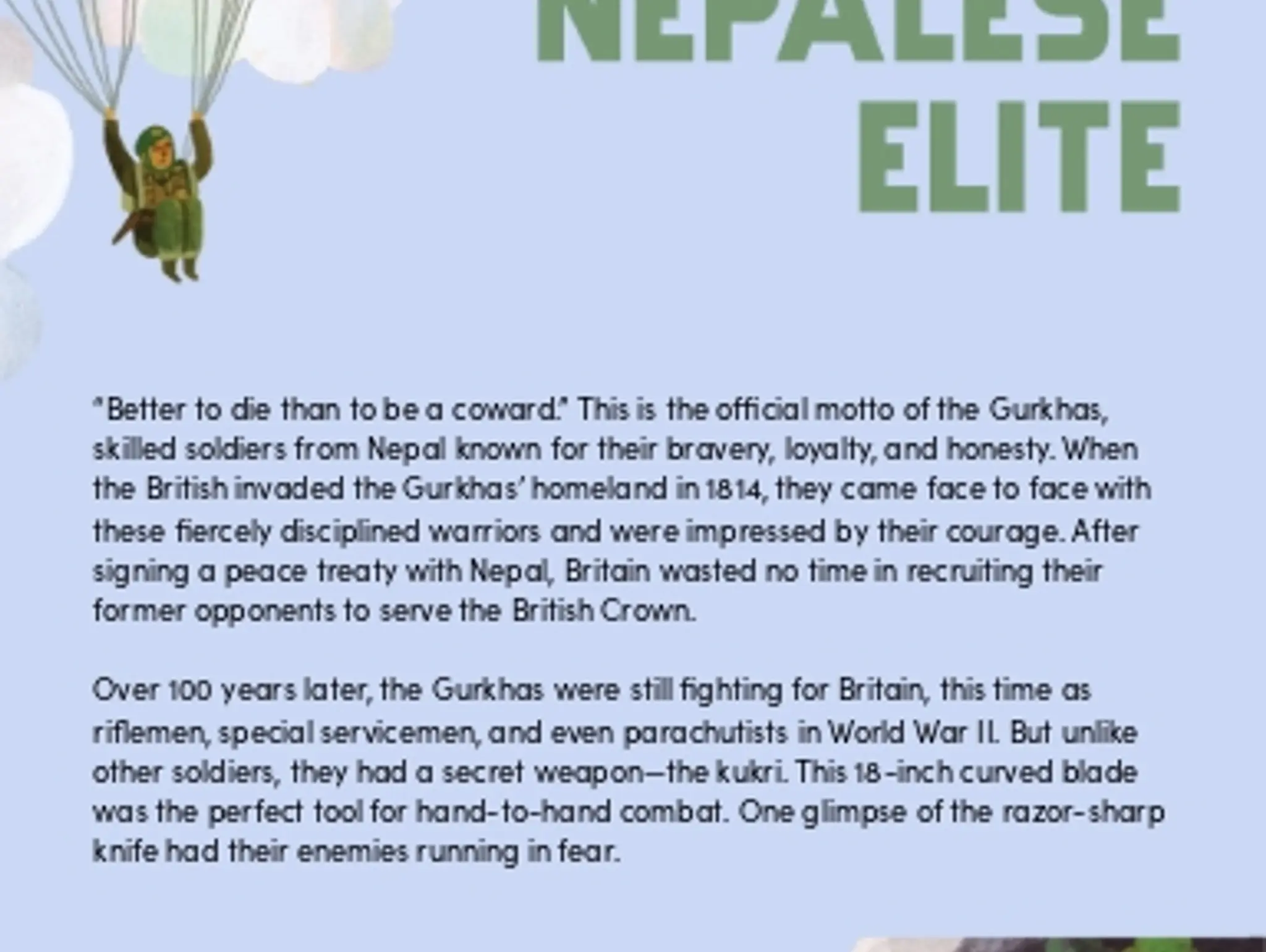 The Nepalese Elite