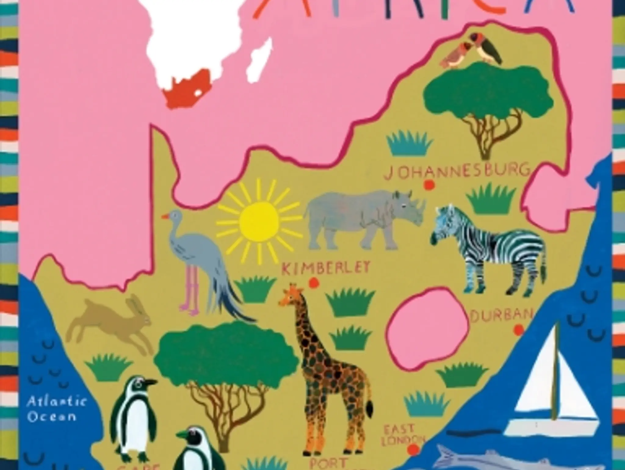 Map of South Africa