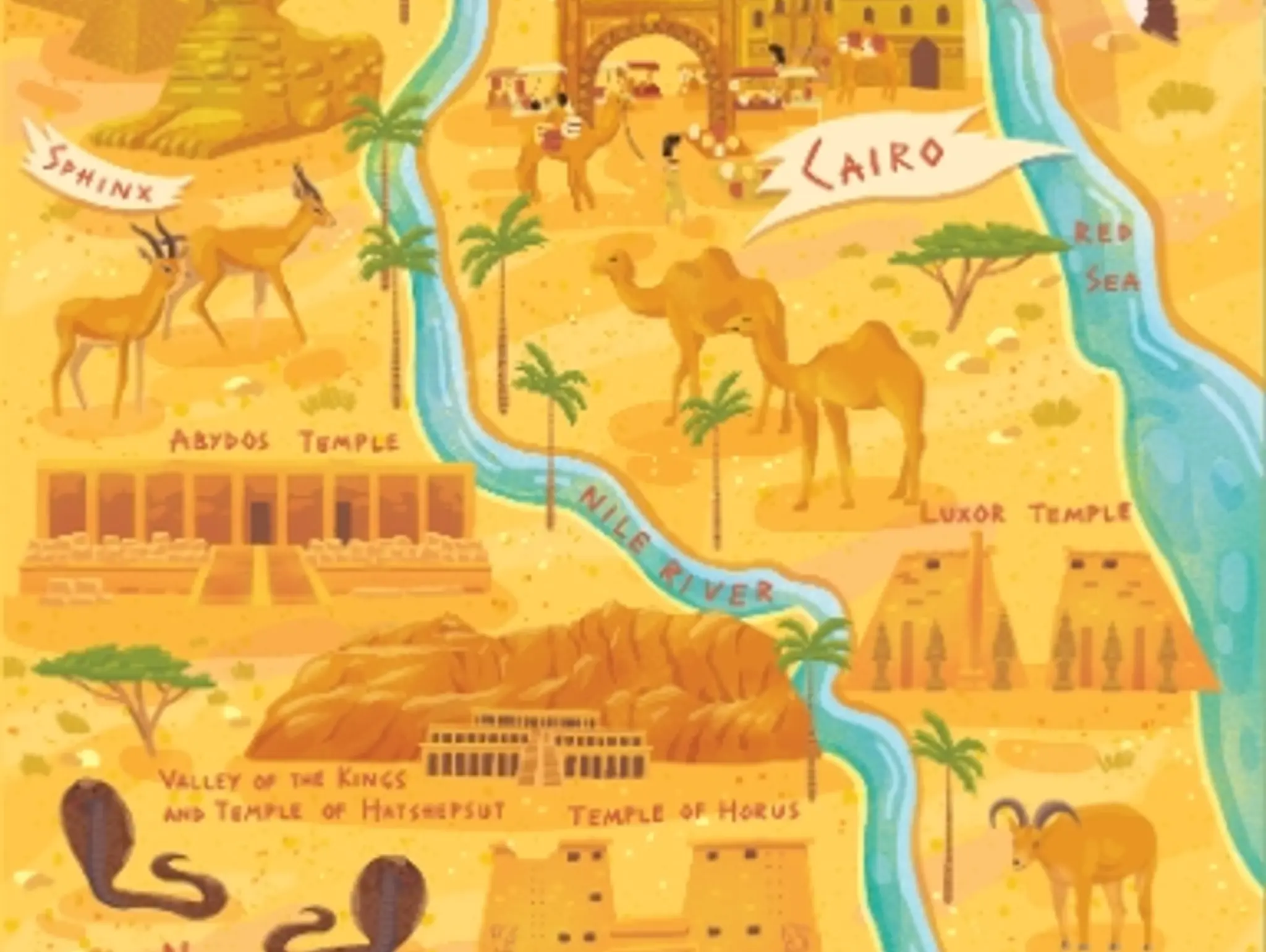 Map of Ancient Egypt