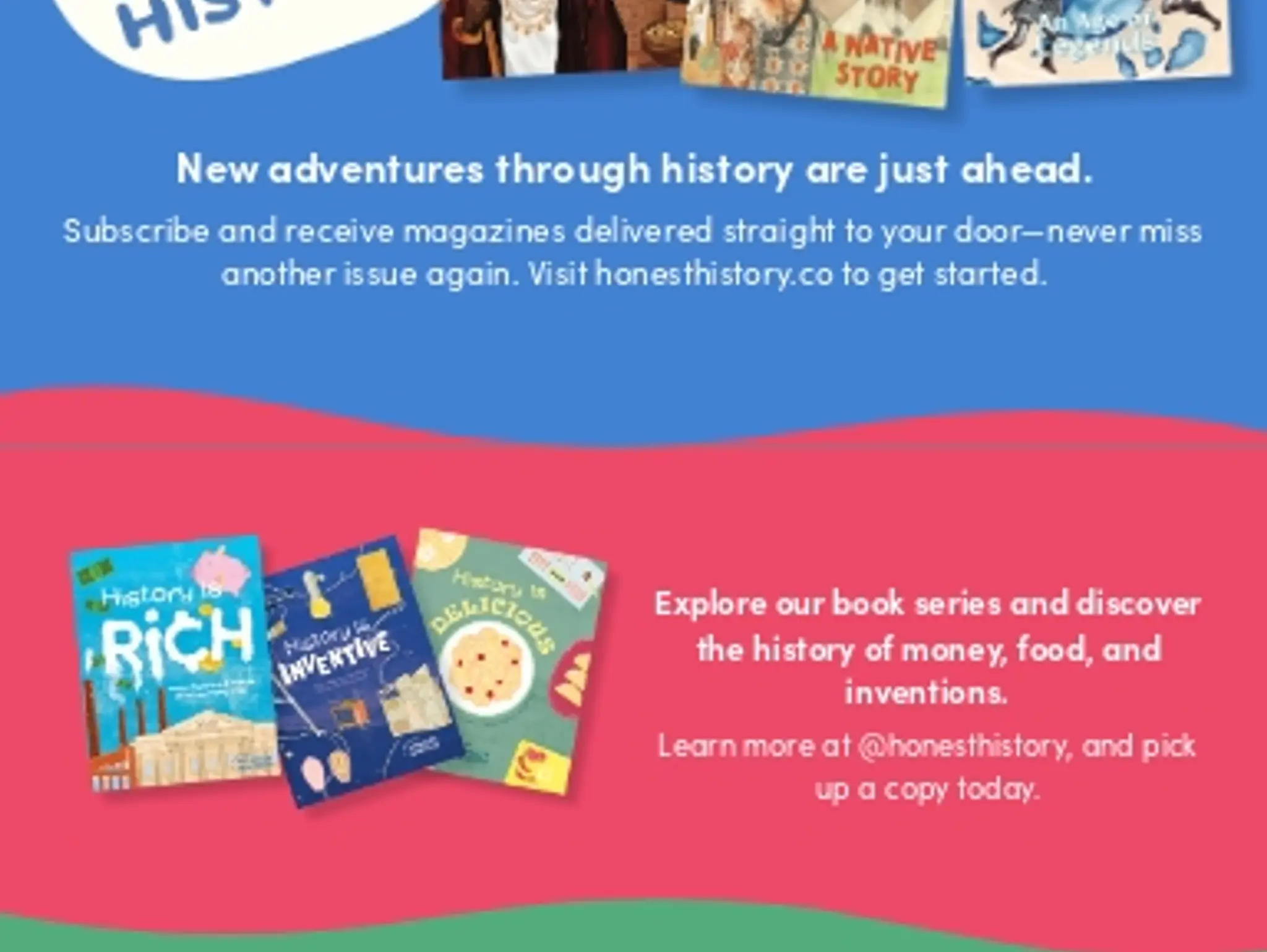 New Subscribe to Honest History