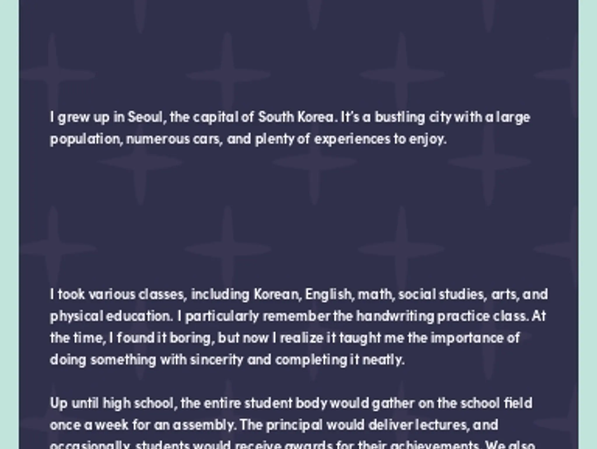 A Day in the Life: South Korea